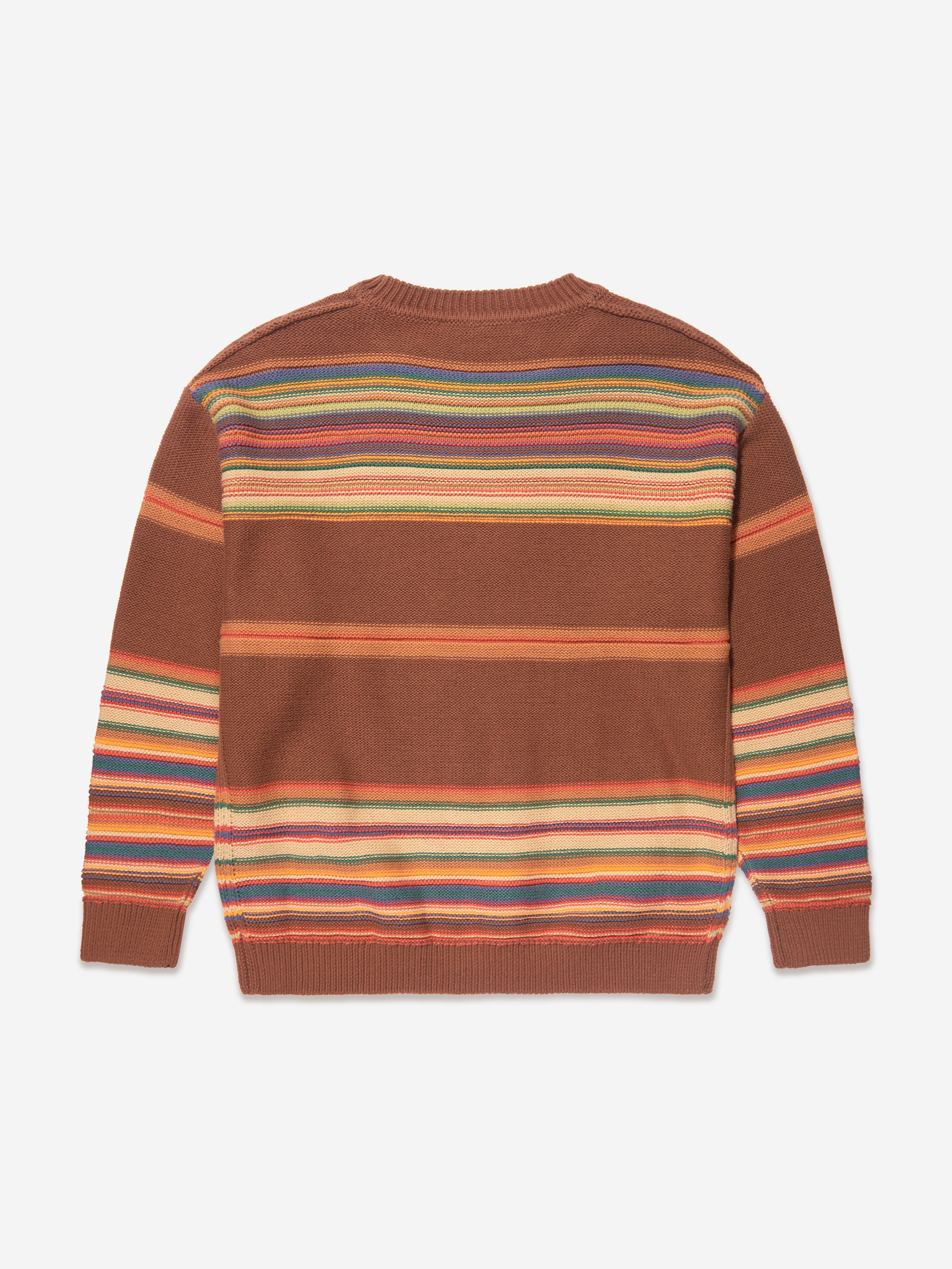 Kids Striped Jumper in Brown