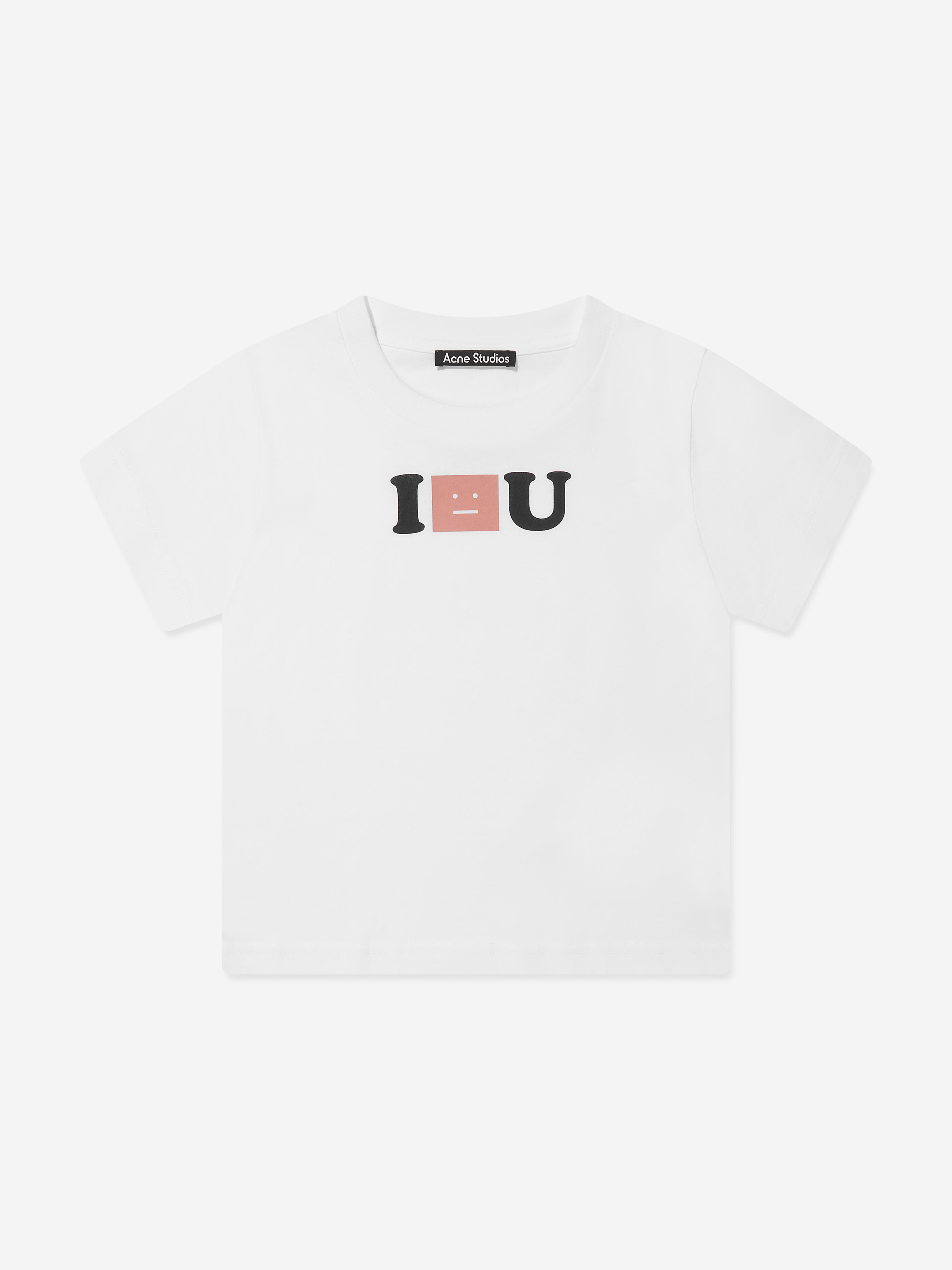 Kids Love Face T-Shirt in White