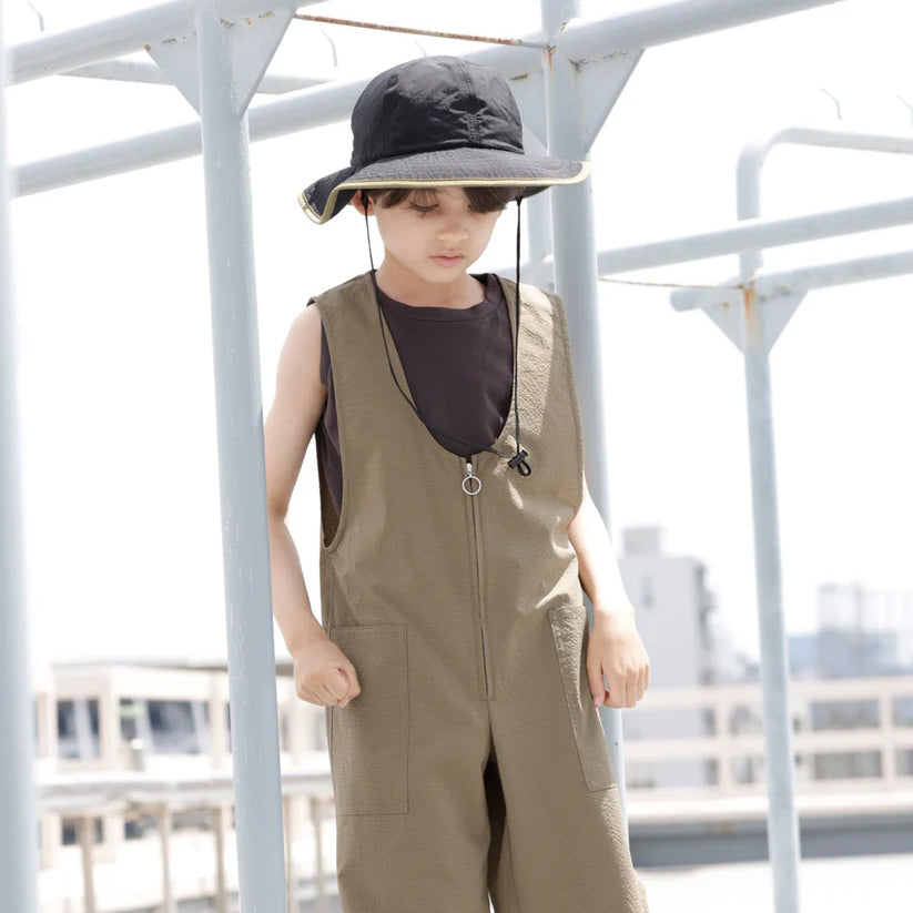 Boys & Girls Charcoal Cotton Vest