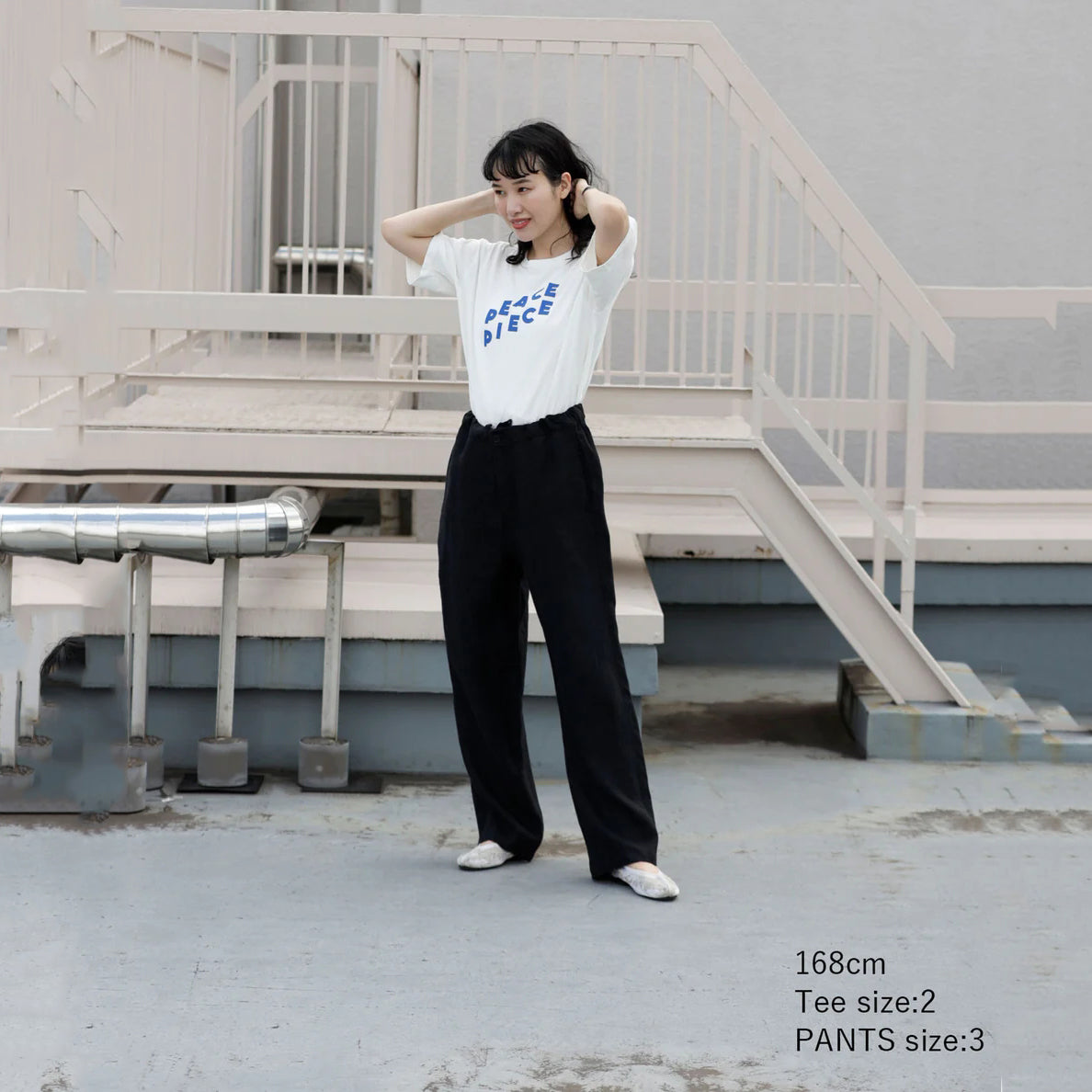 Adult Black Linen Trousers