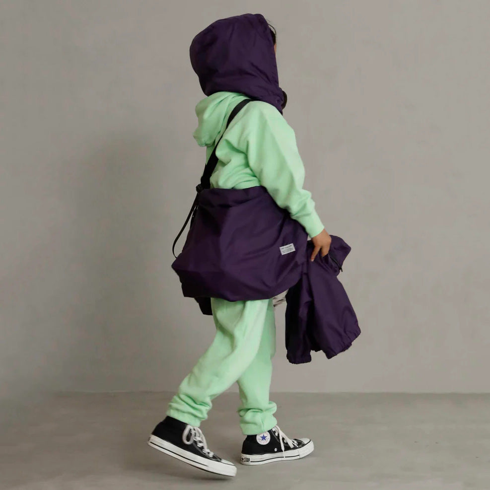 Purple Crossbody Bag(宽44x高34x深13cm)