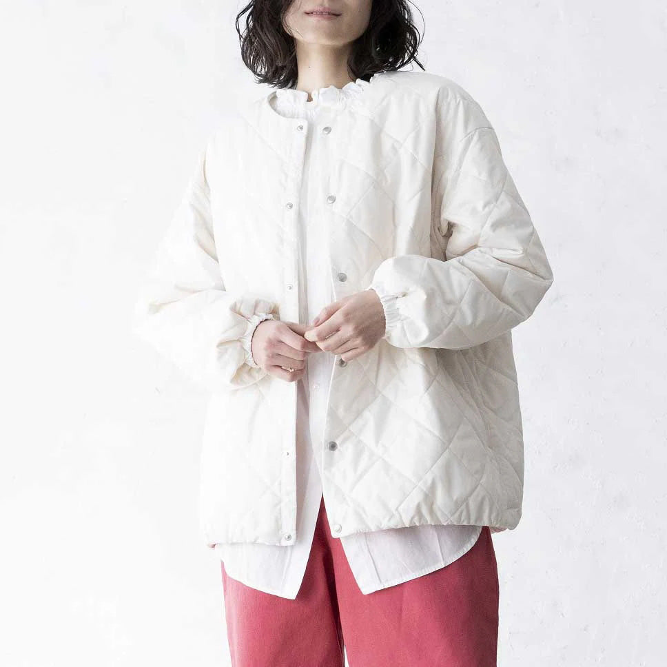 Adult White Padded Jacket