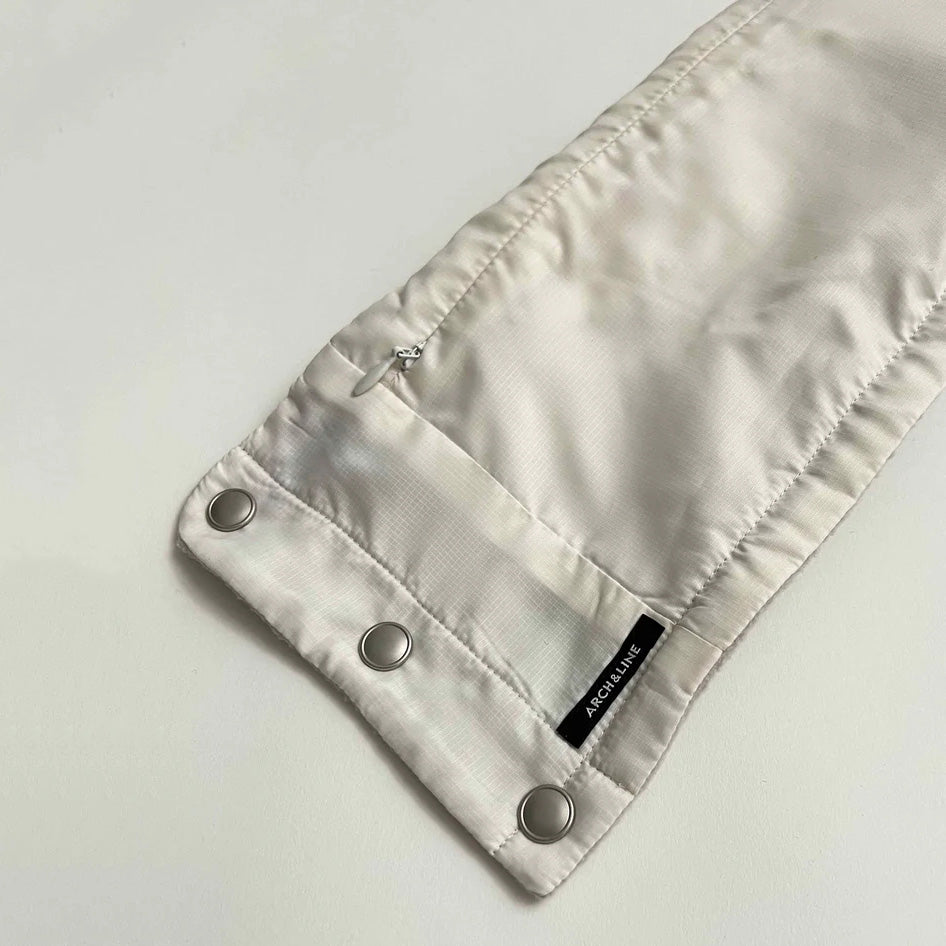 Adult White Padded Jacket