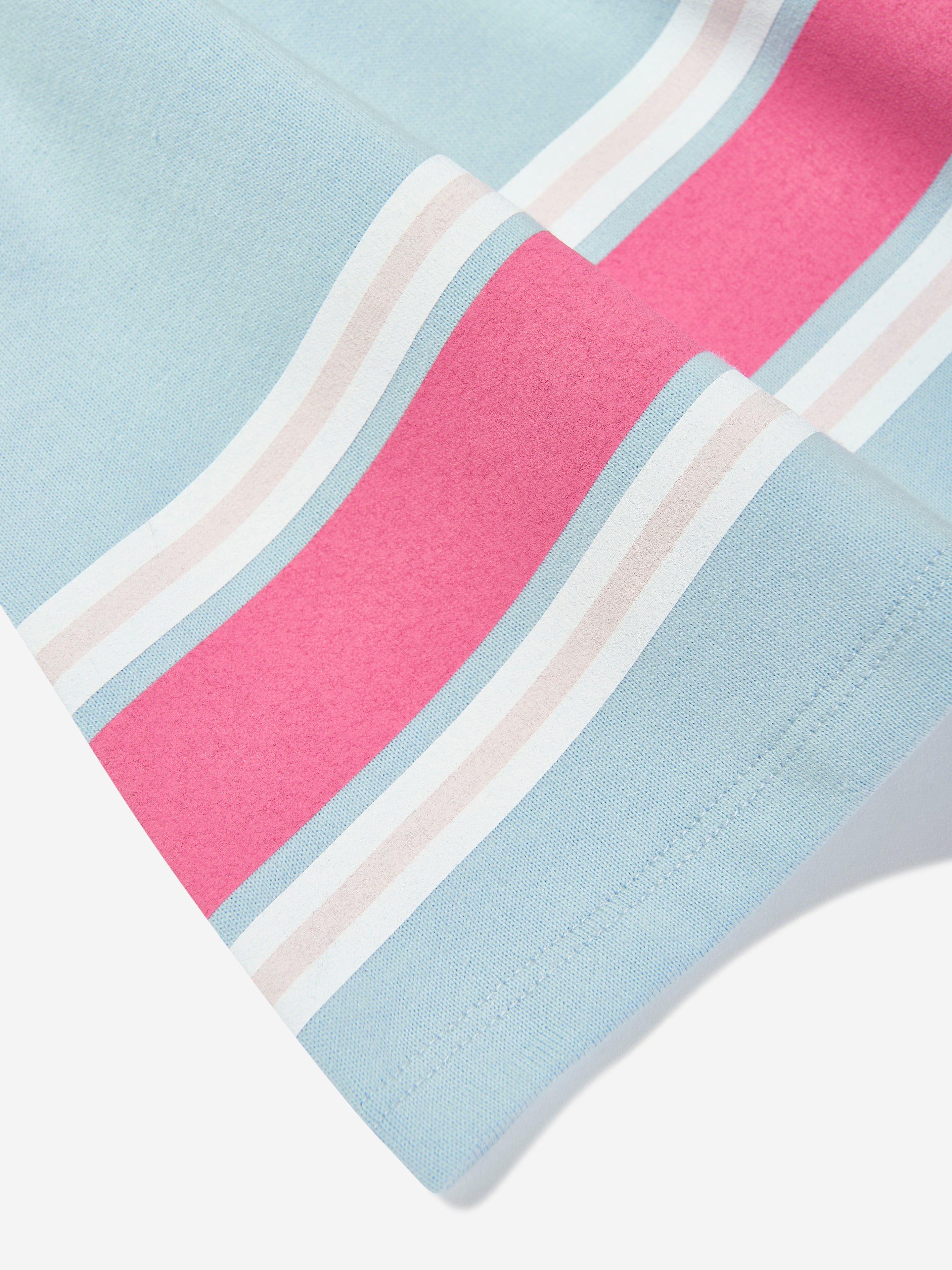 Amiri Girls Logo Stripe T-Shirt Dress in Blue