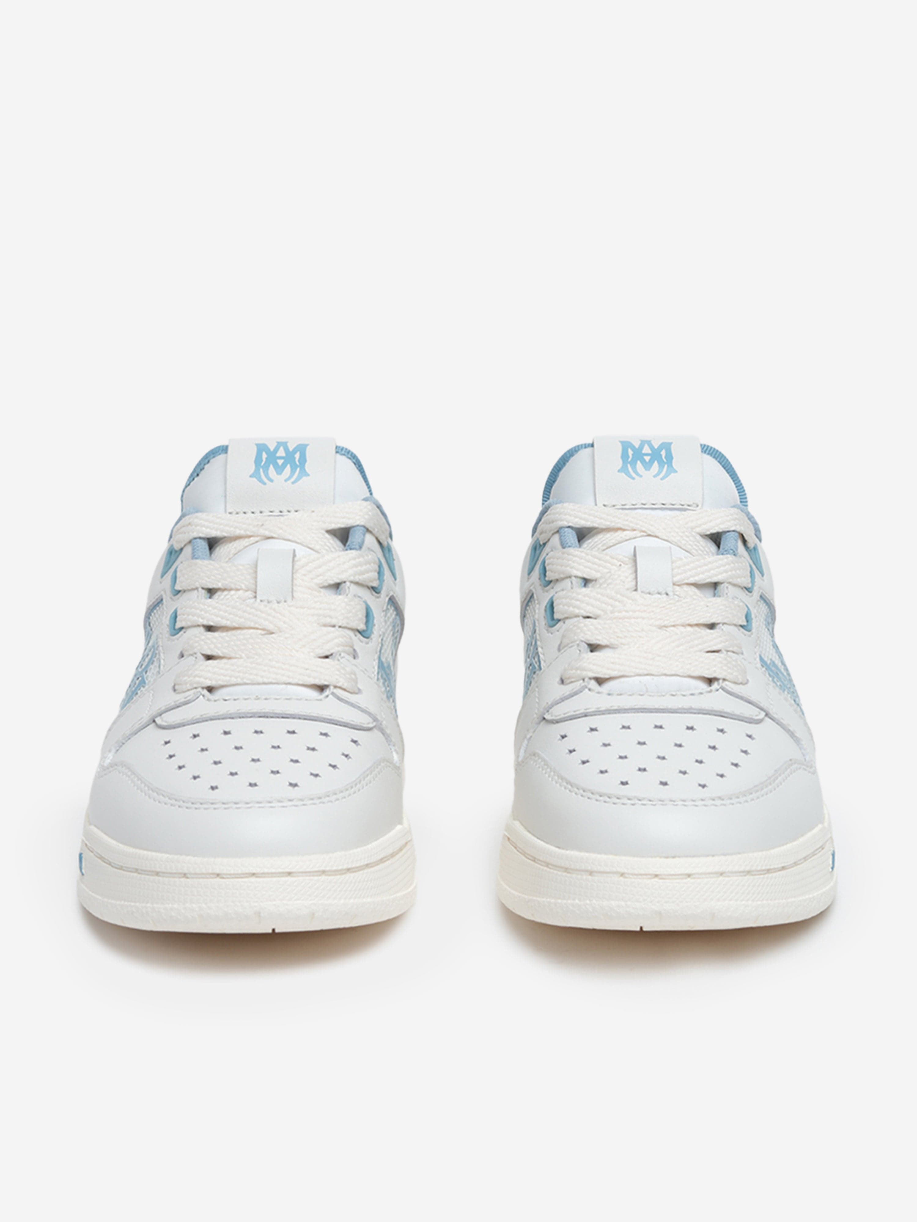 Kids Leather Classic Low Trainers in Blue