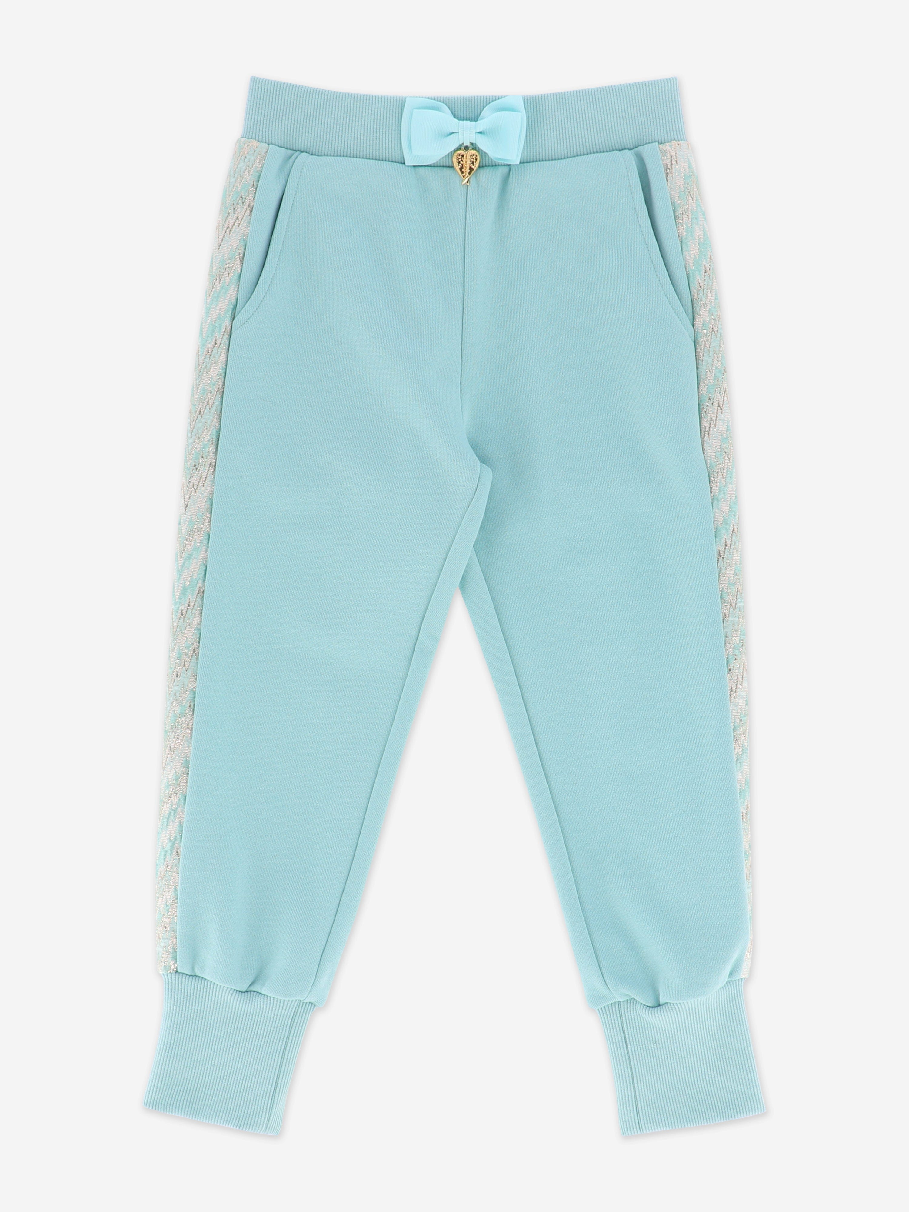 Girls Posh Joggers in Blue