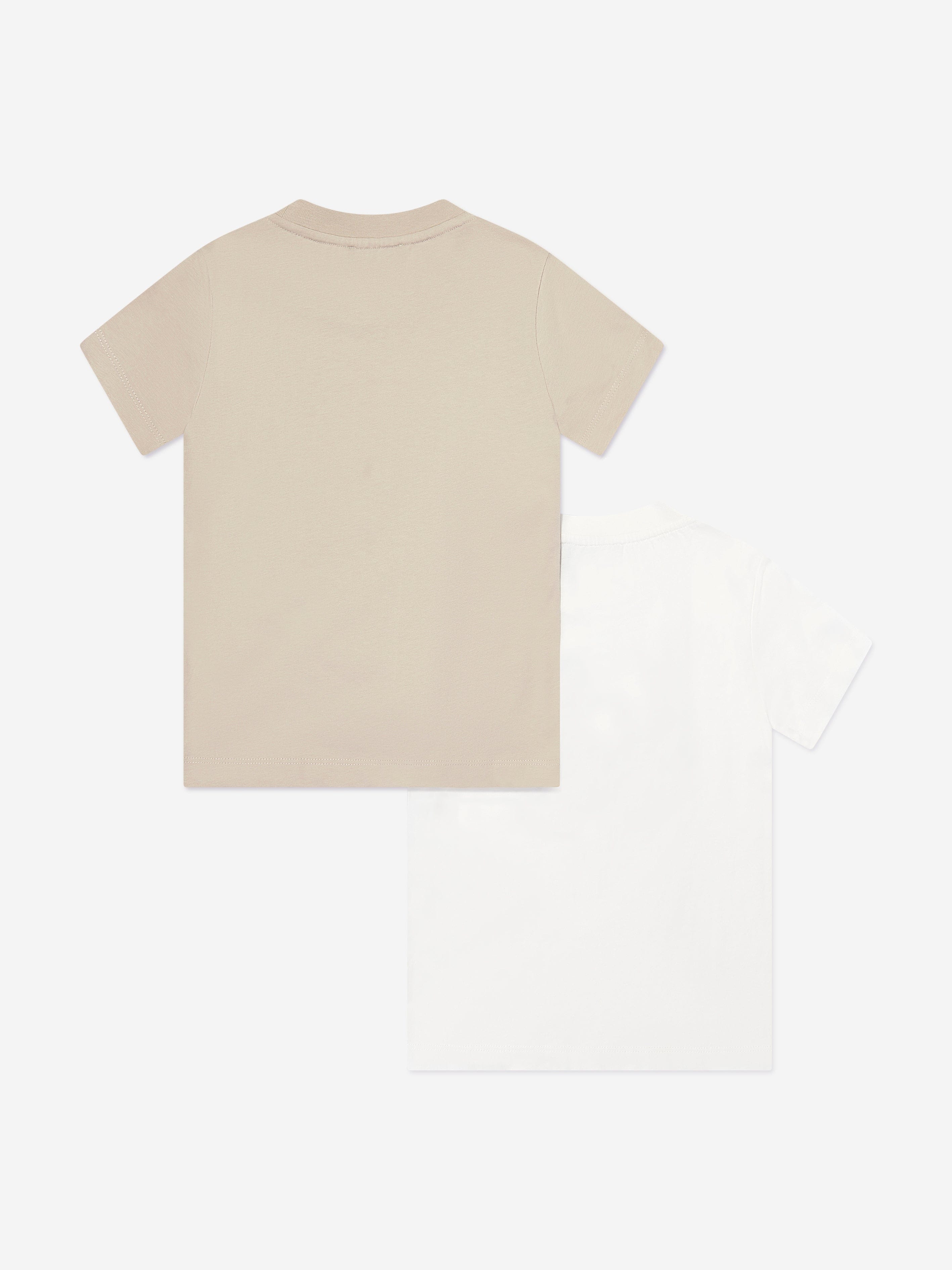 Emporio Armani Boys 2 Pack T-Shirts Set in Multicolour