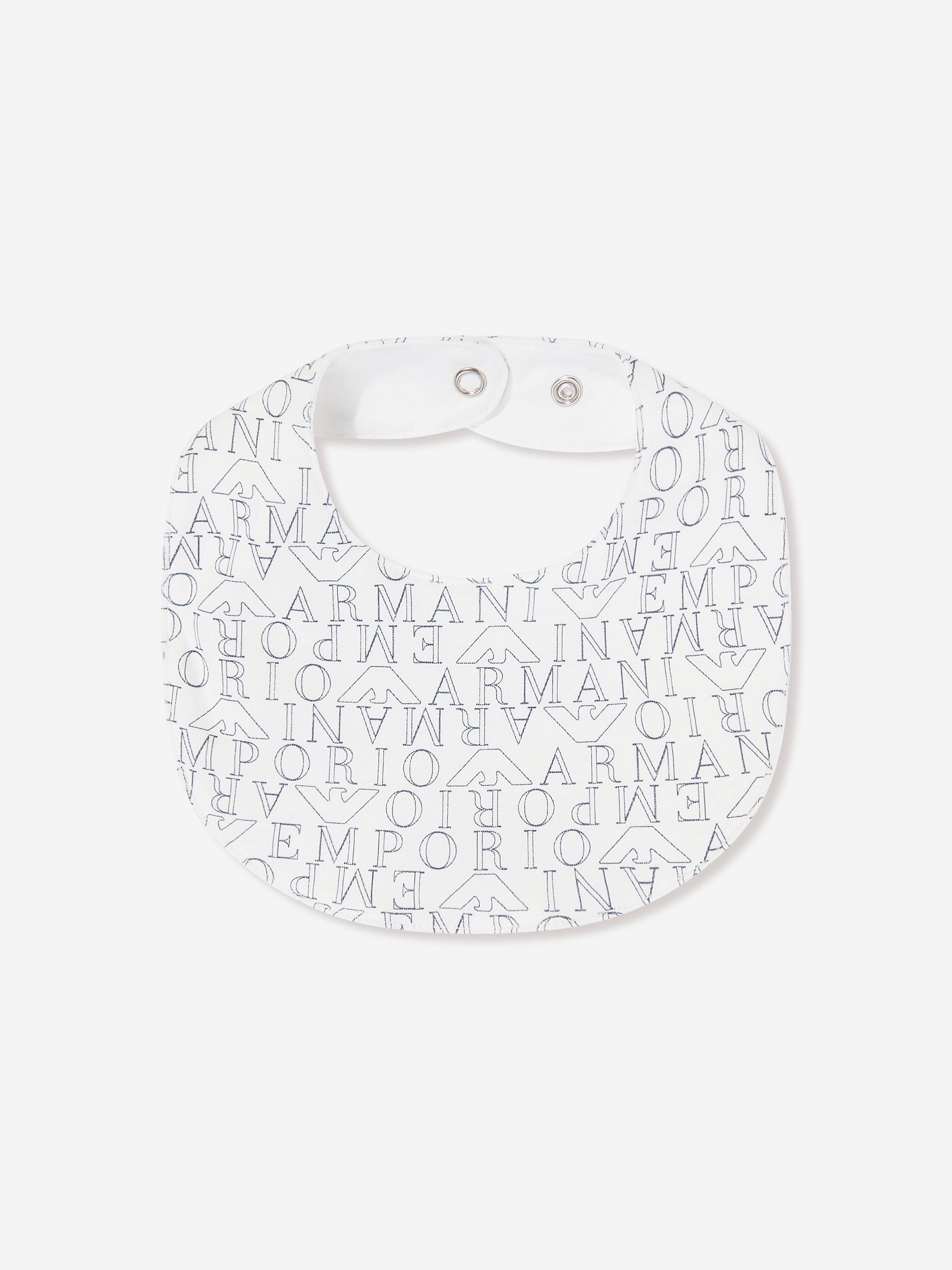 Emporio Armani Baby Boys Babygrow Gift Set in Blue
