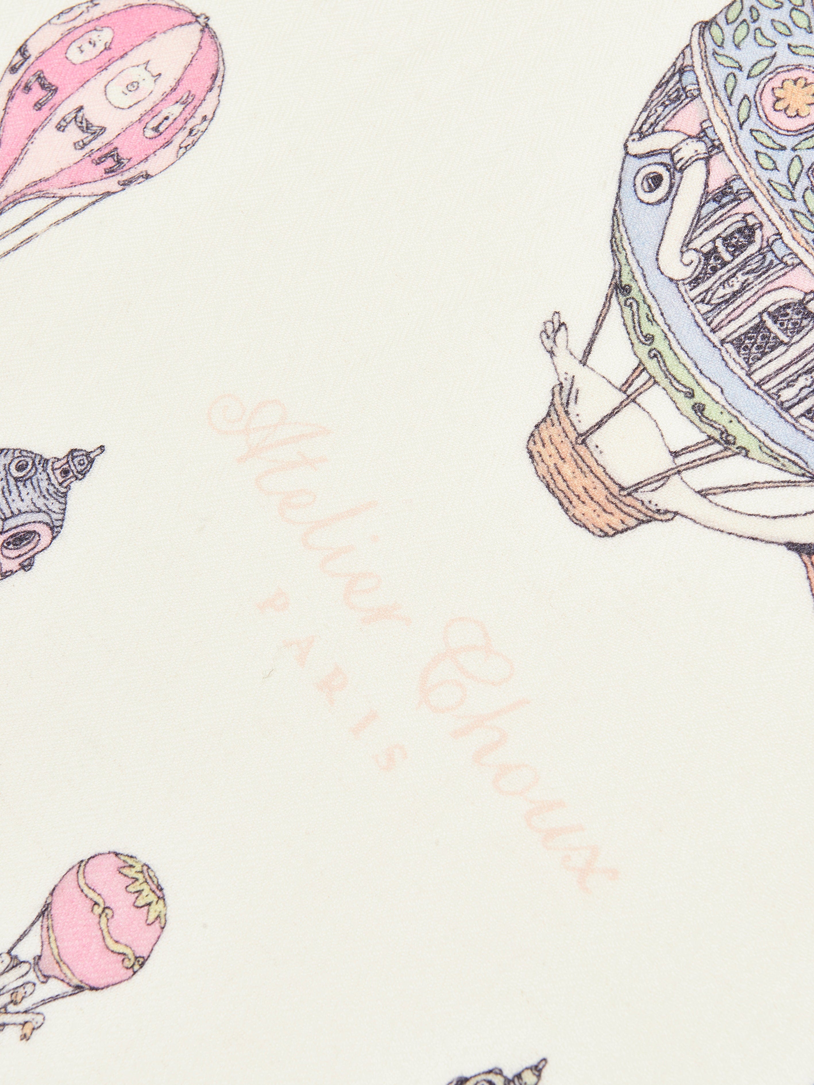 Atelier Choux Baby Hot Air Balloons Cashmere Blanket