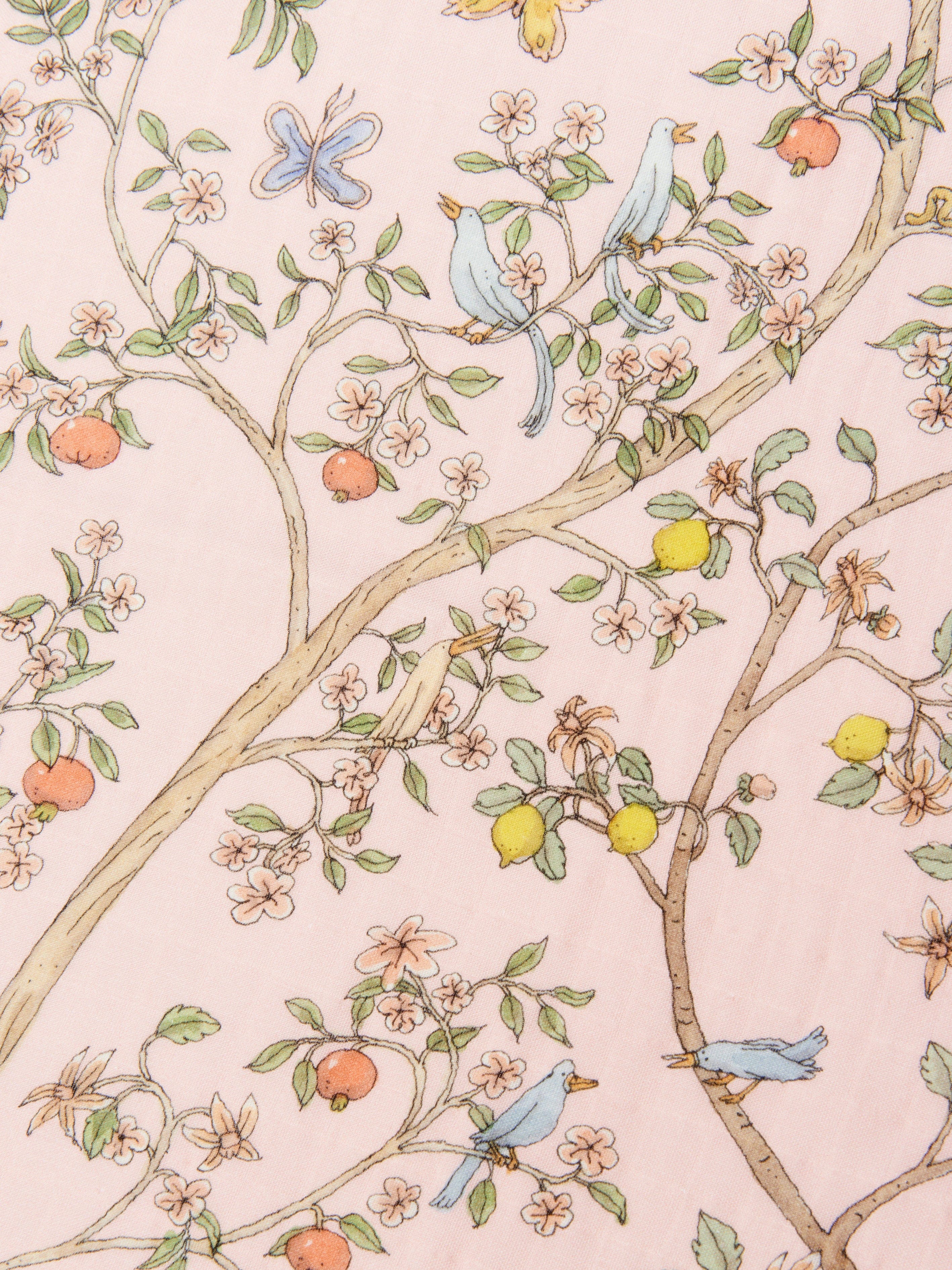 Atelier Choux Baby Girls In Bloom Swaddle in Pink