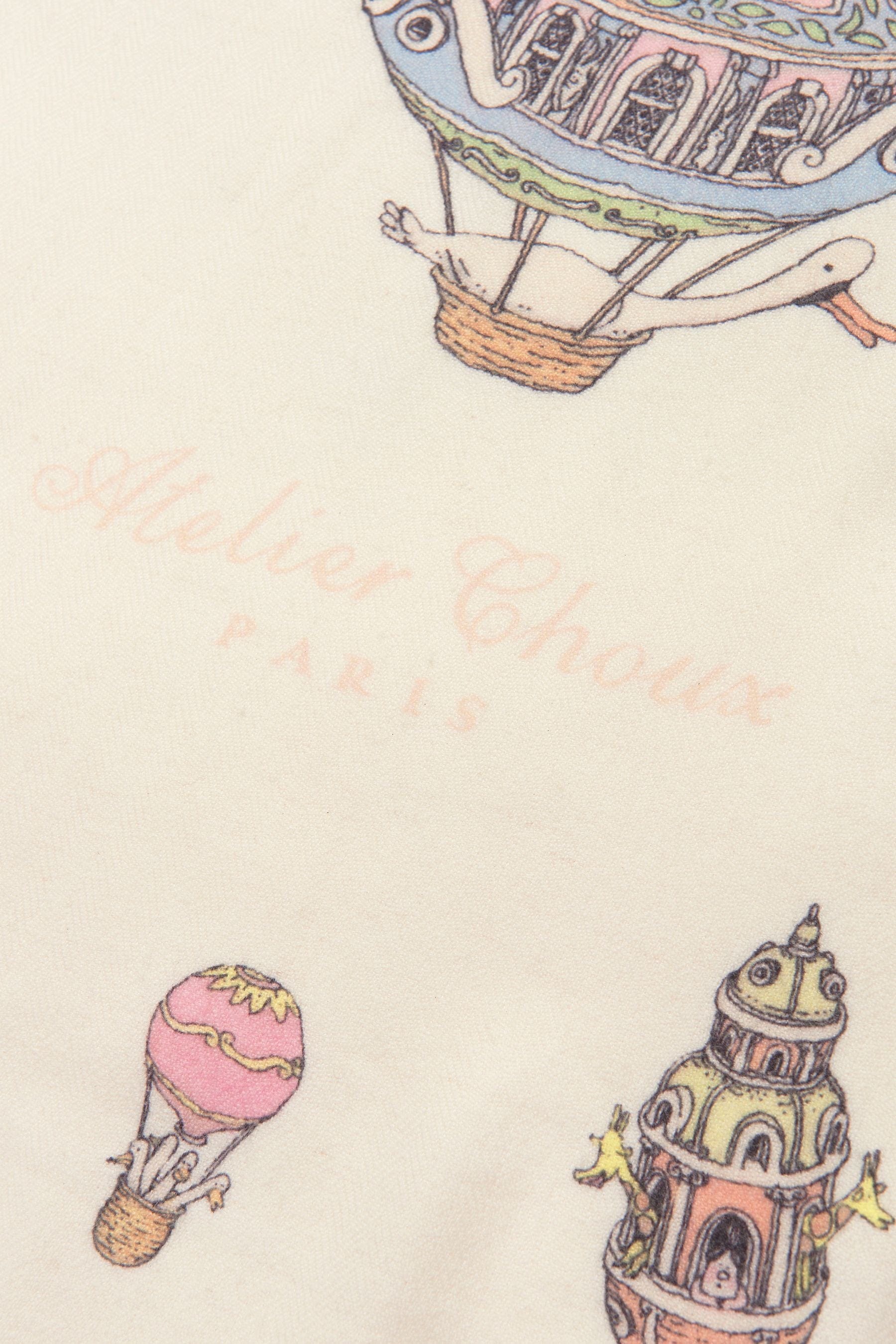 Atelier Choux Baby Hot Air Balloons Cashmere Blanket