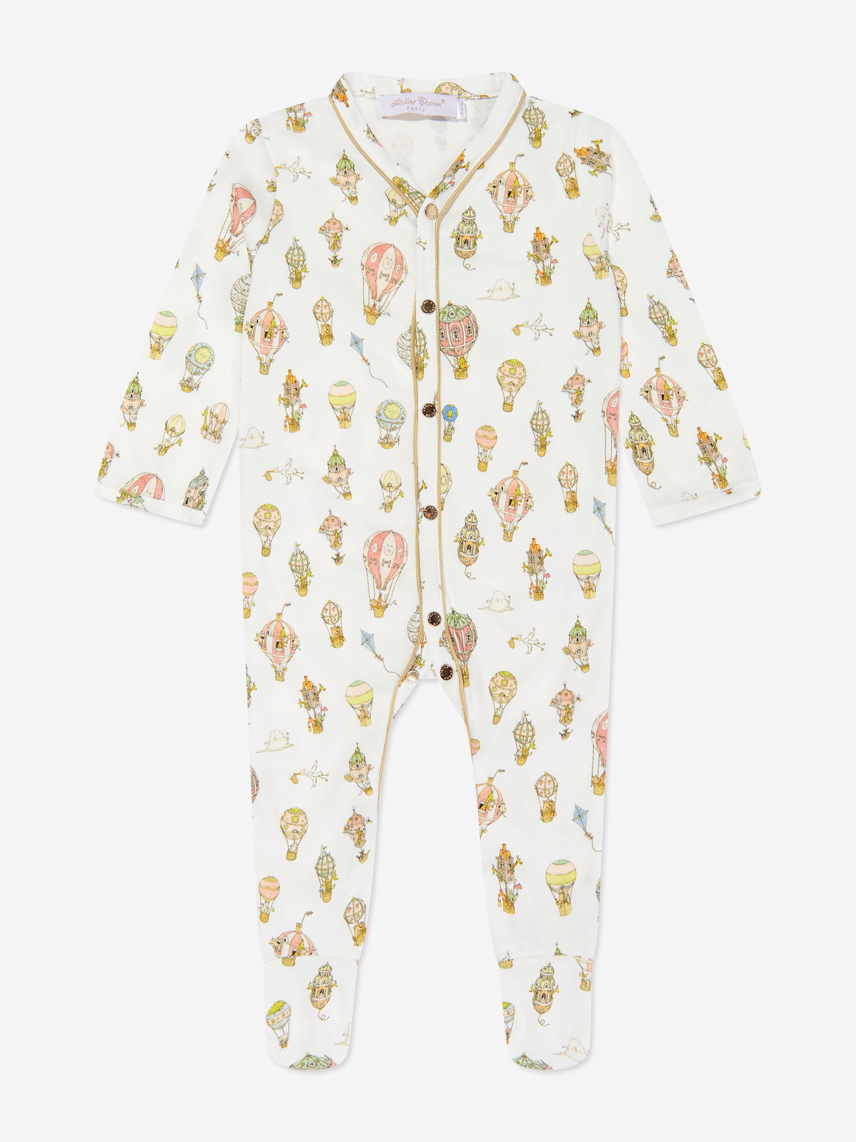 Atelier Choux Baby Carousel Luxury Gift Set in White