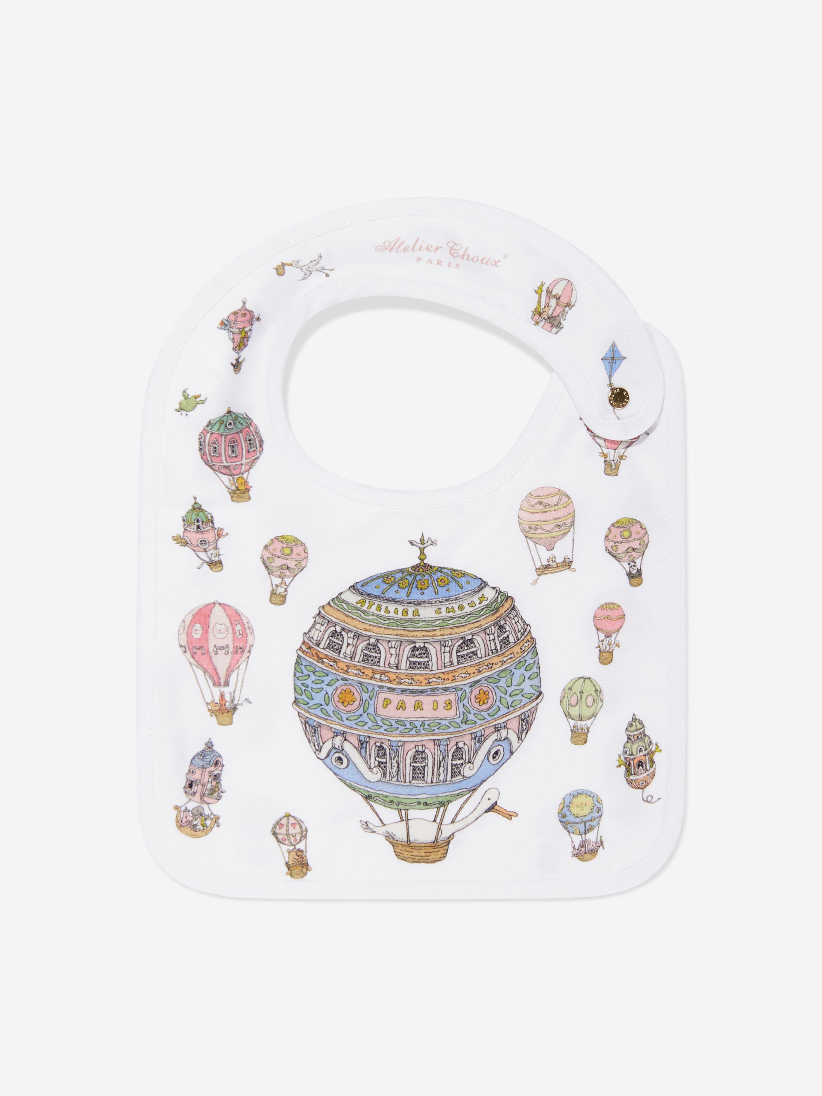 Atelier Choux Baby Carousel Luxury Gift Set in White
