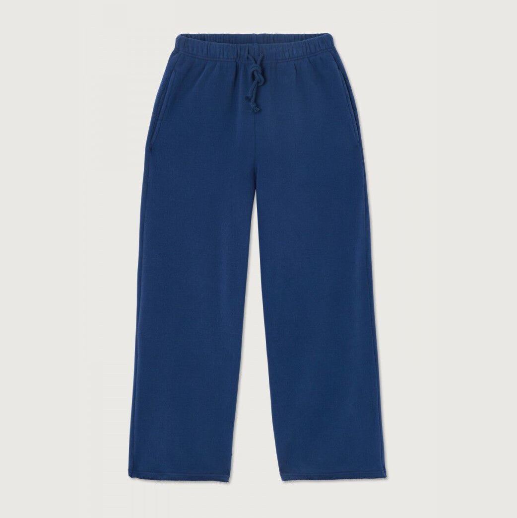 Women Blue Cotton Trousers