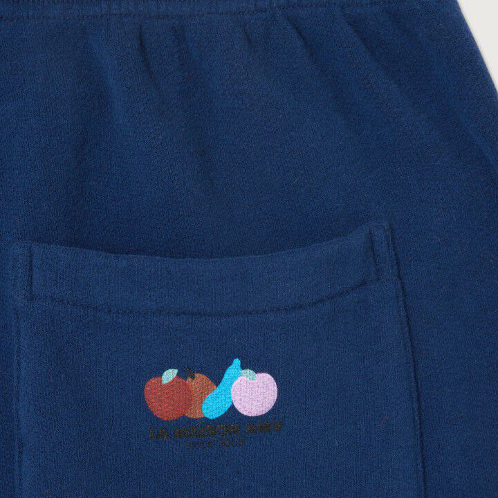 Women Blue Cotton Trousers