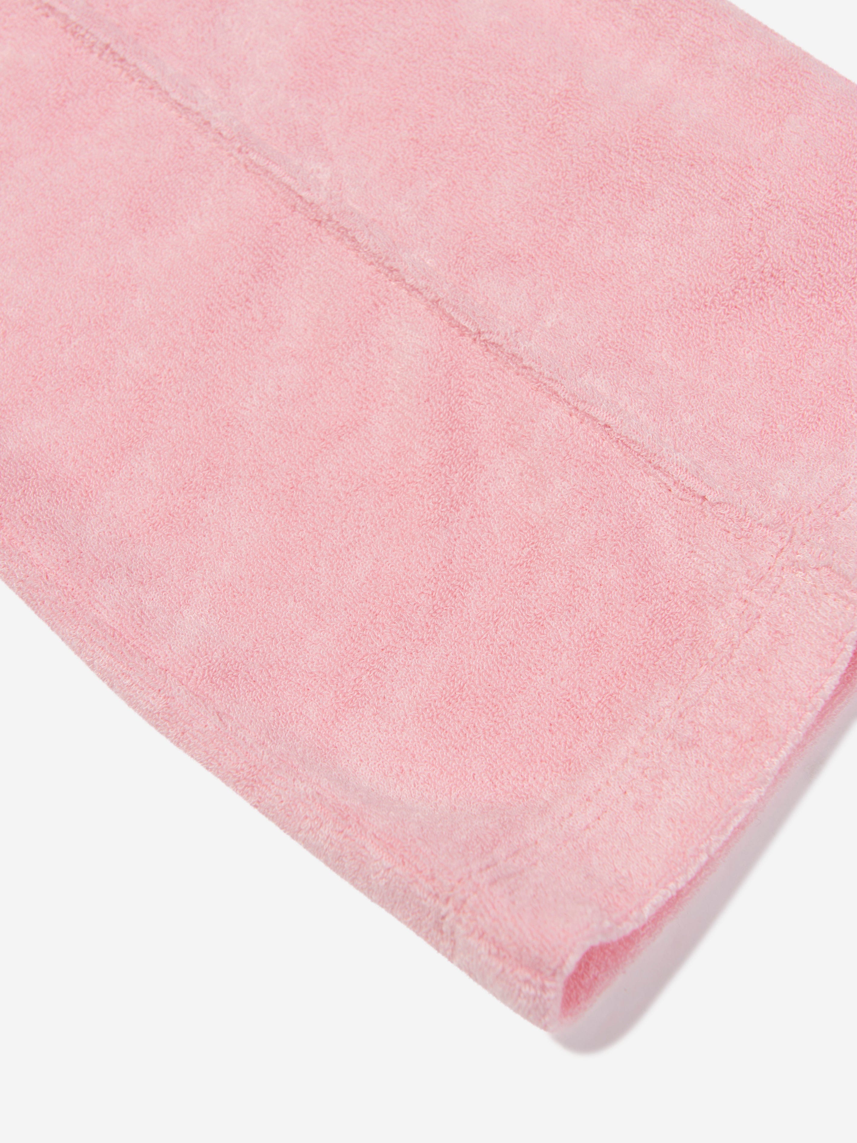 AY by AYLA Girls Towelling Flared Trousers in Pink