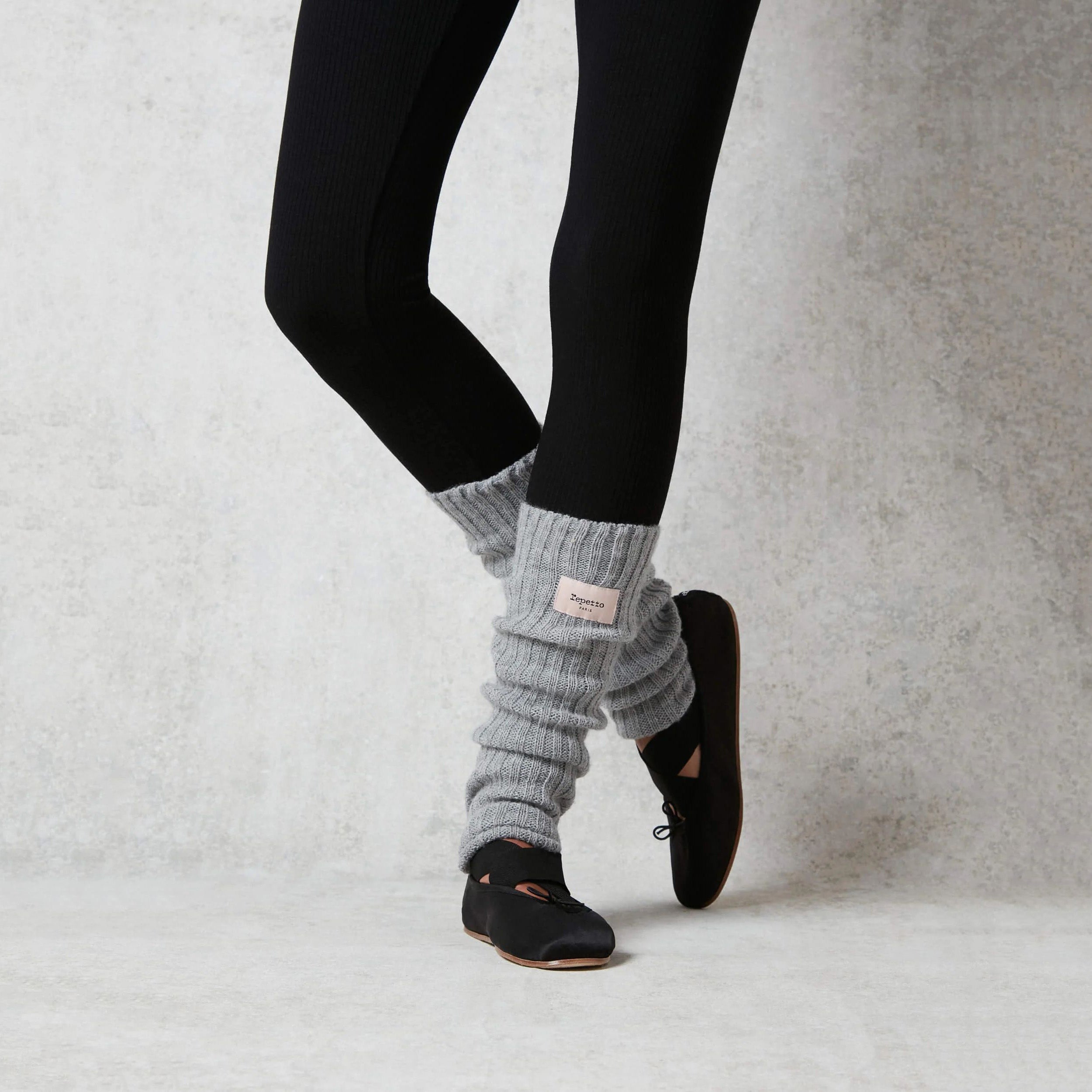 Grey Ballet Legwarmers(45cm)