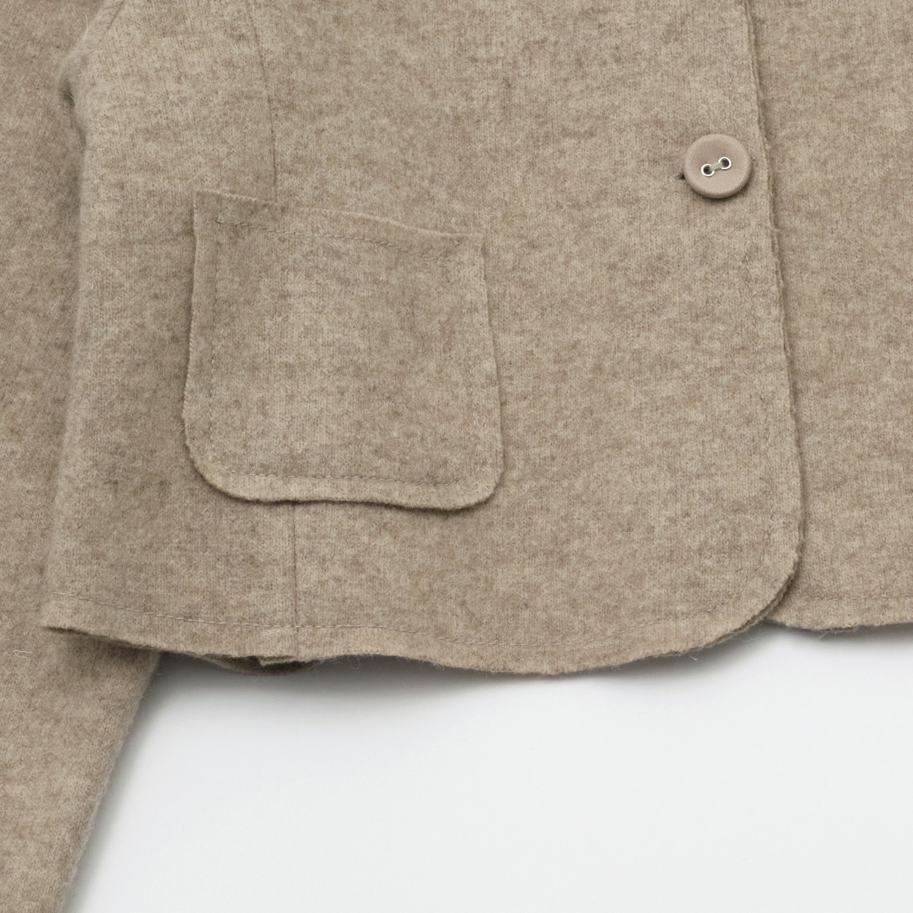 Girls Beige Jacket