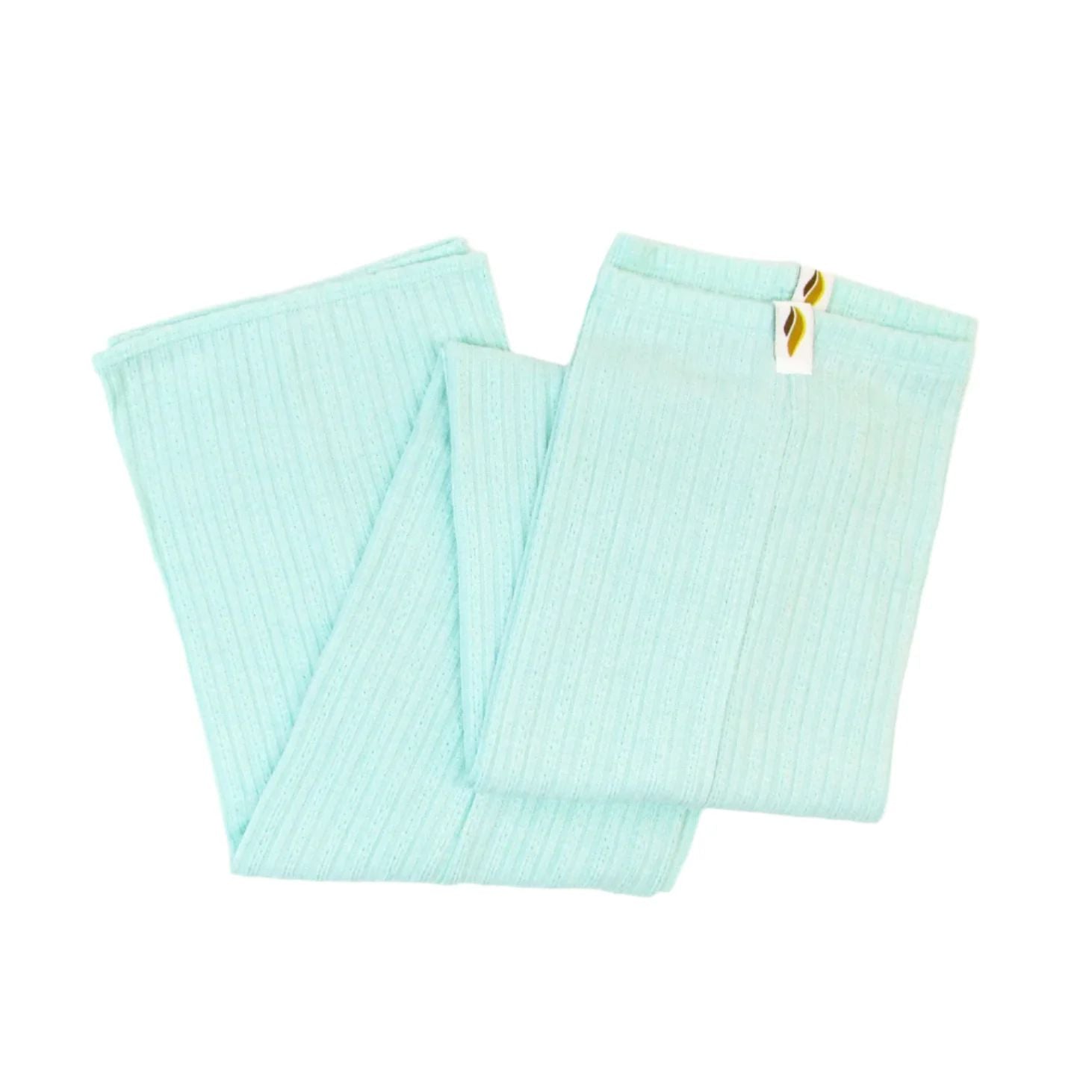 Boys & Girls Light Green Ballet Leg Warmers(Ariel - KIDS leg warmers)