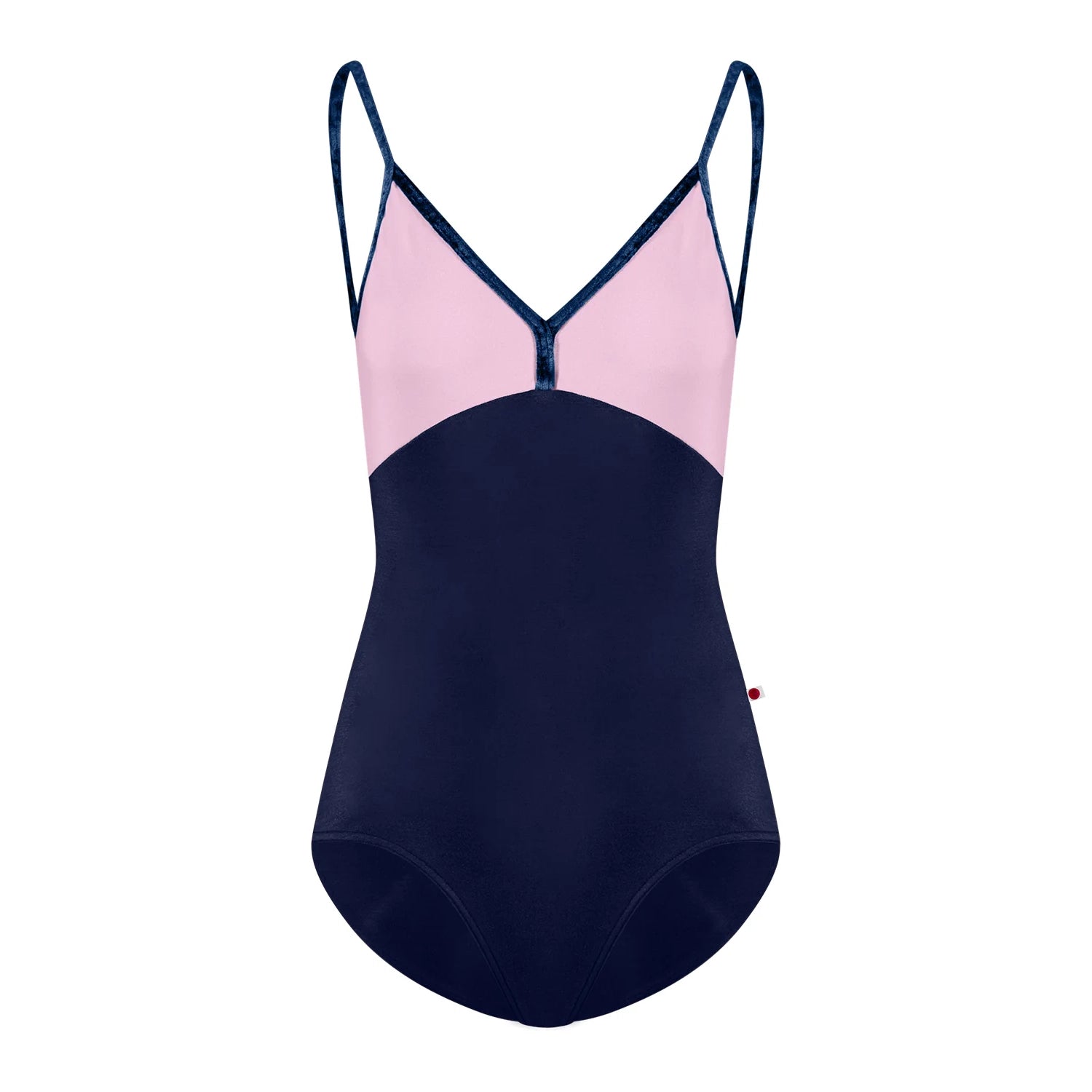 Girls Dark Blue "Daria/N-Dark Blue/N-Confetti/CV-Dark Blue" Ballet Onesies