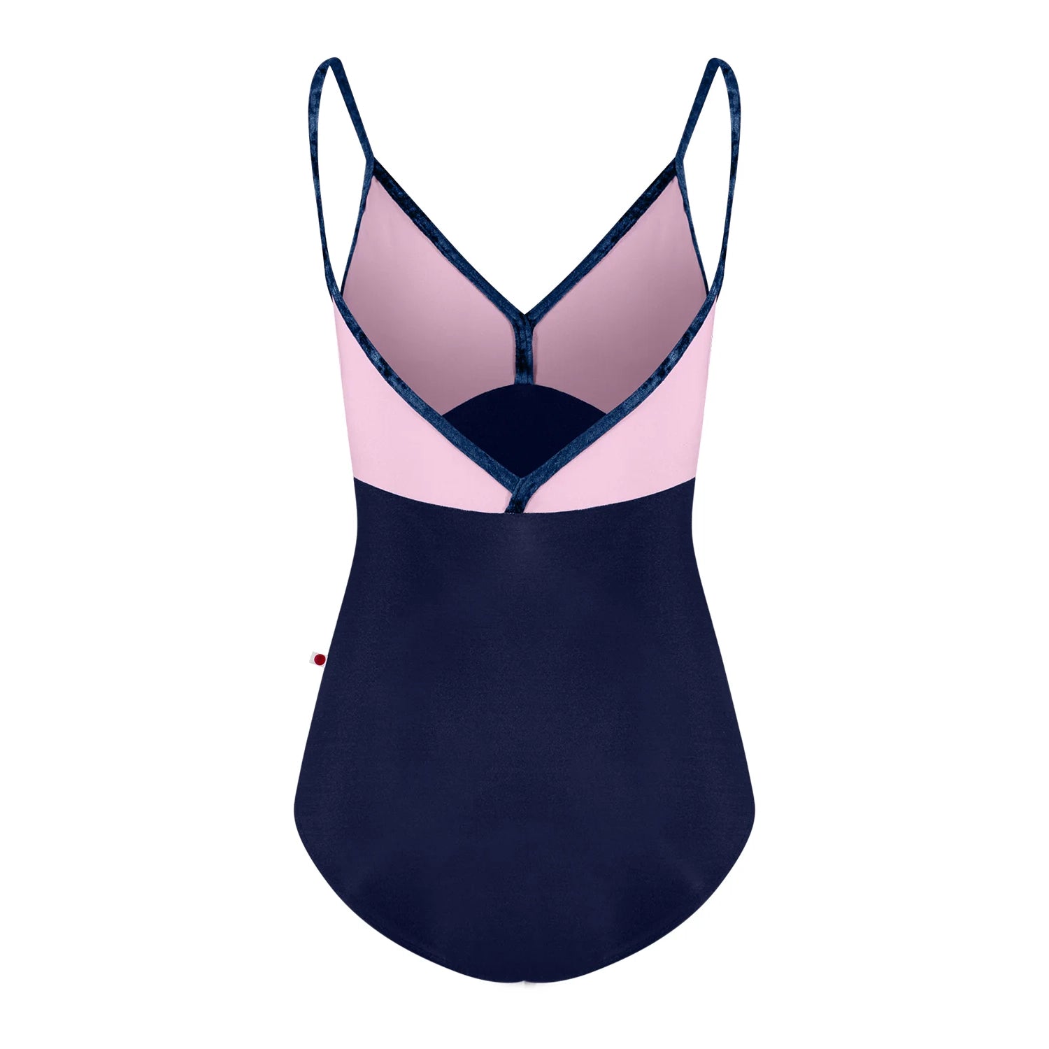 Girls Dark Blue "Daria/N-Dark Blue/N-Confetti/CV-Dark Blue" Ballet Onesies