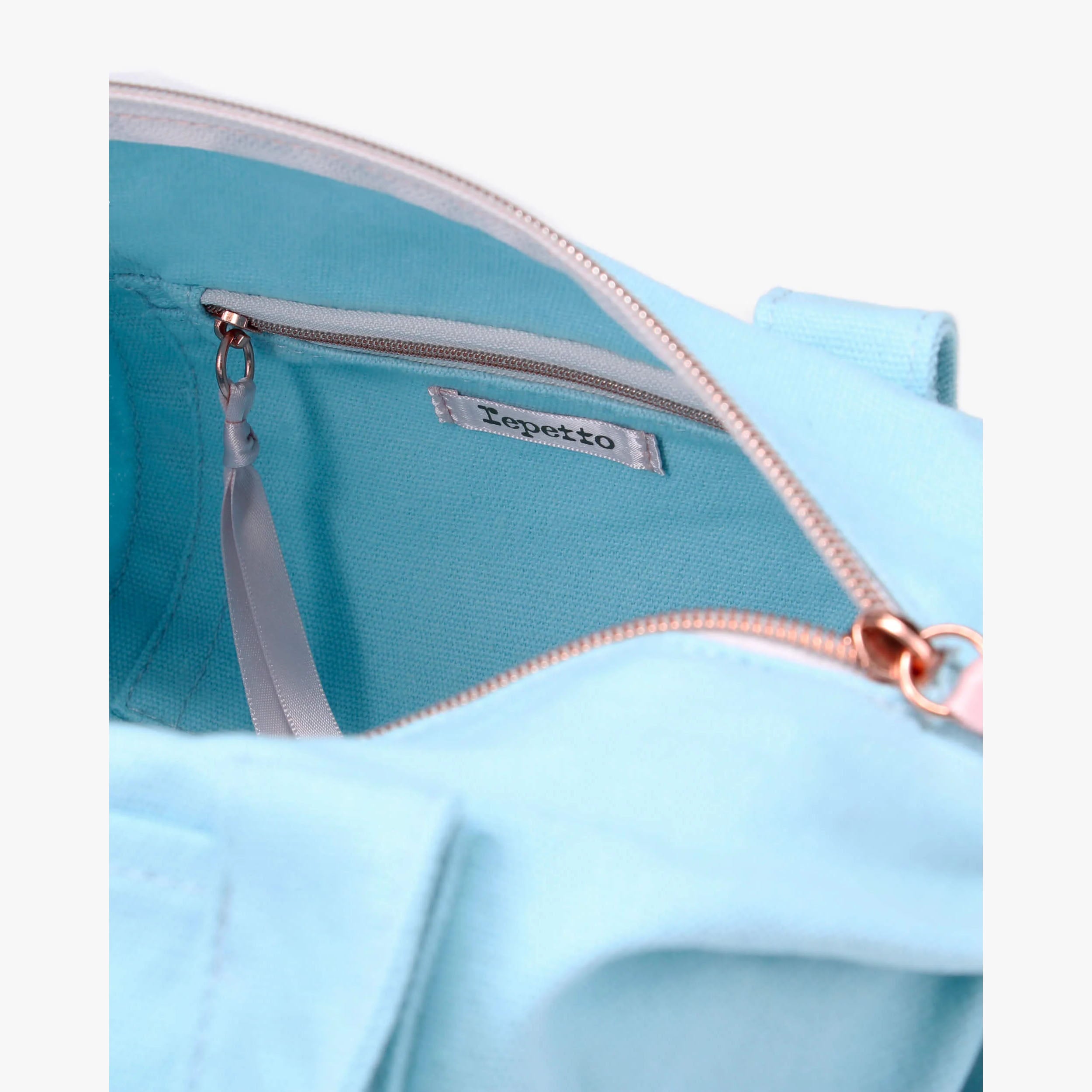 Girls Light Blue Ballet Bag(高17x宽25x深18cm)