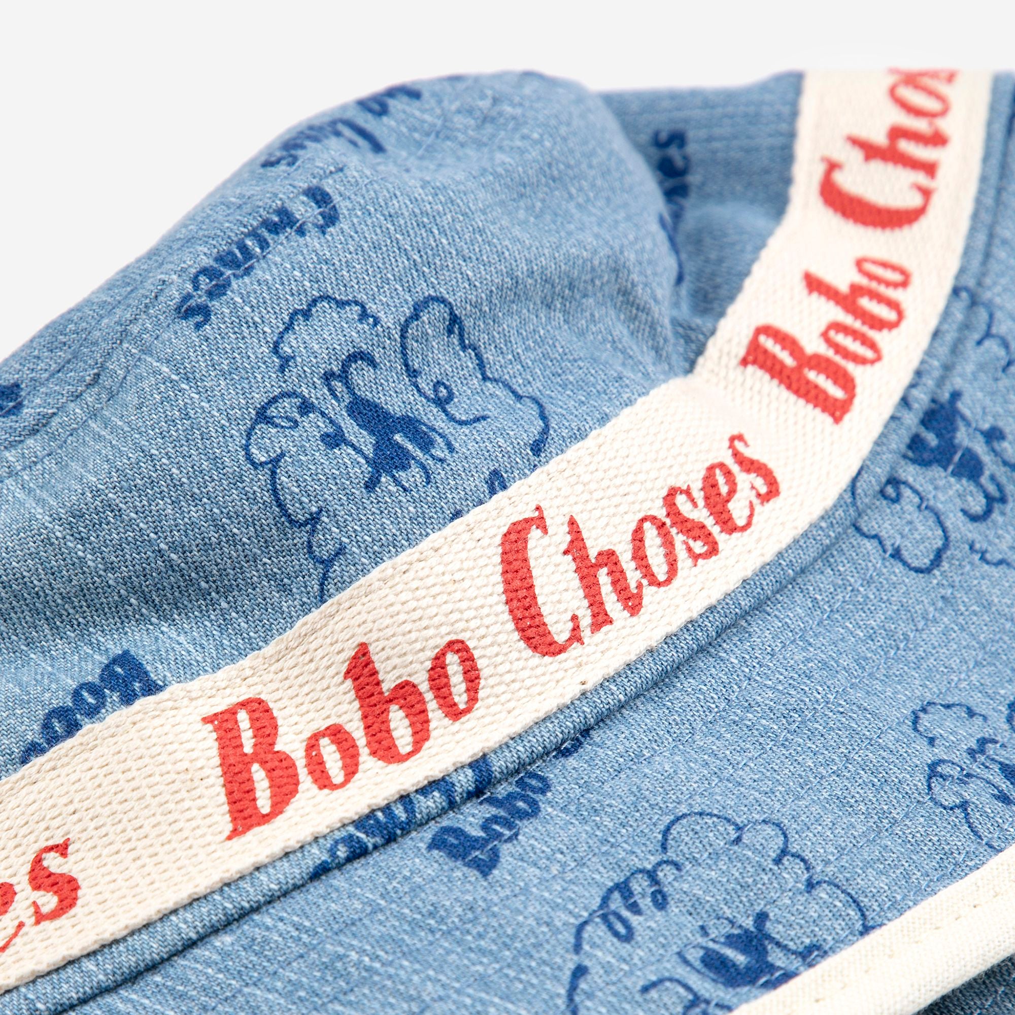 Baby Boys & Girls Light Blue Denim Bucket Hat