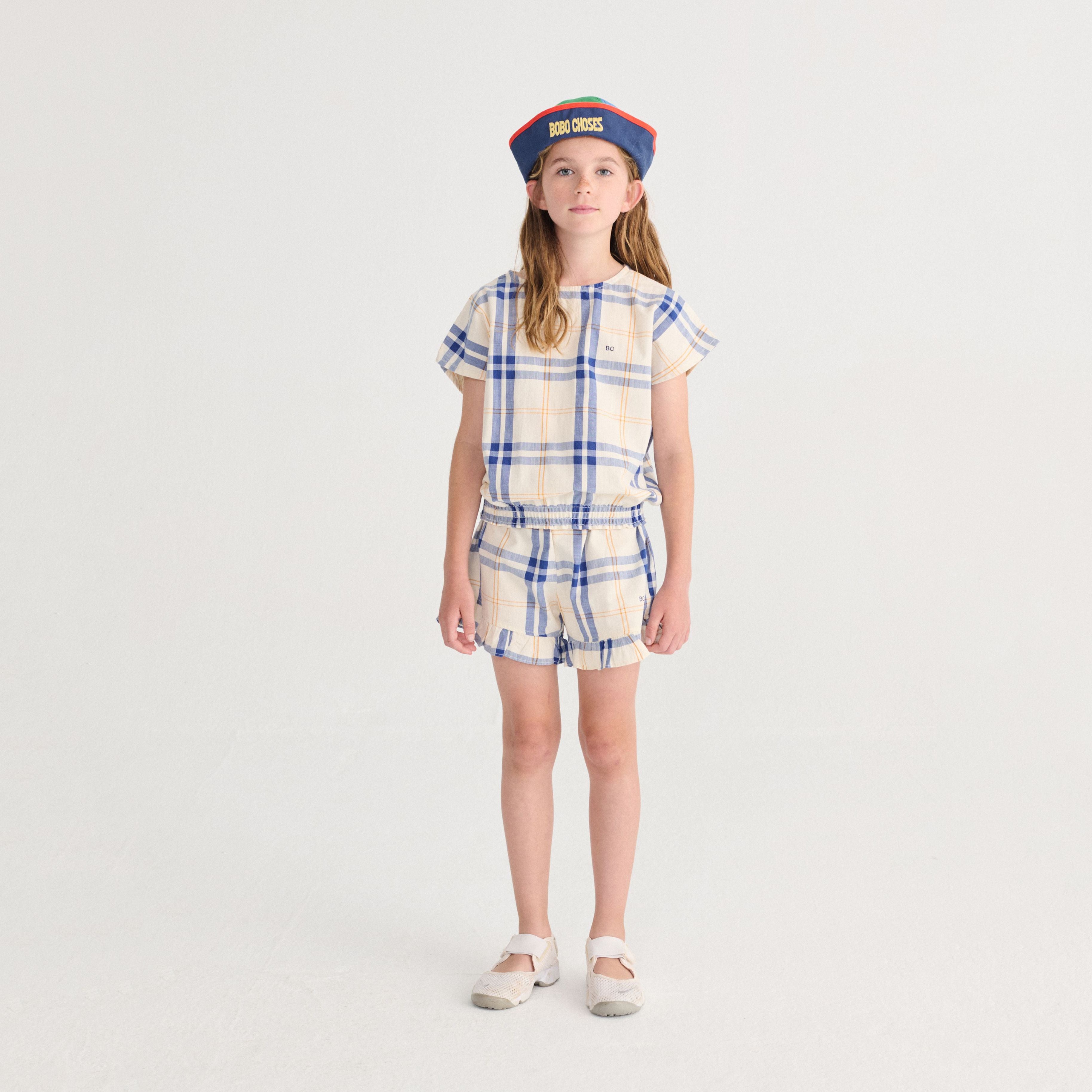 Boys & Girls Multicolor Logo Sailor Hat