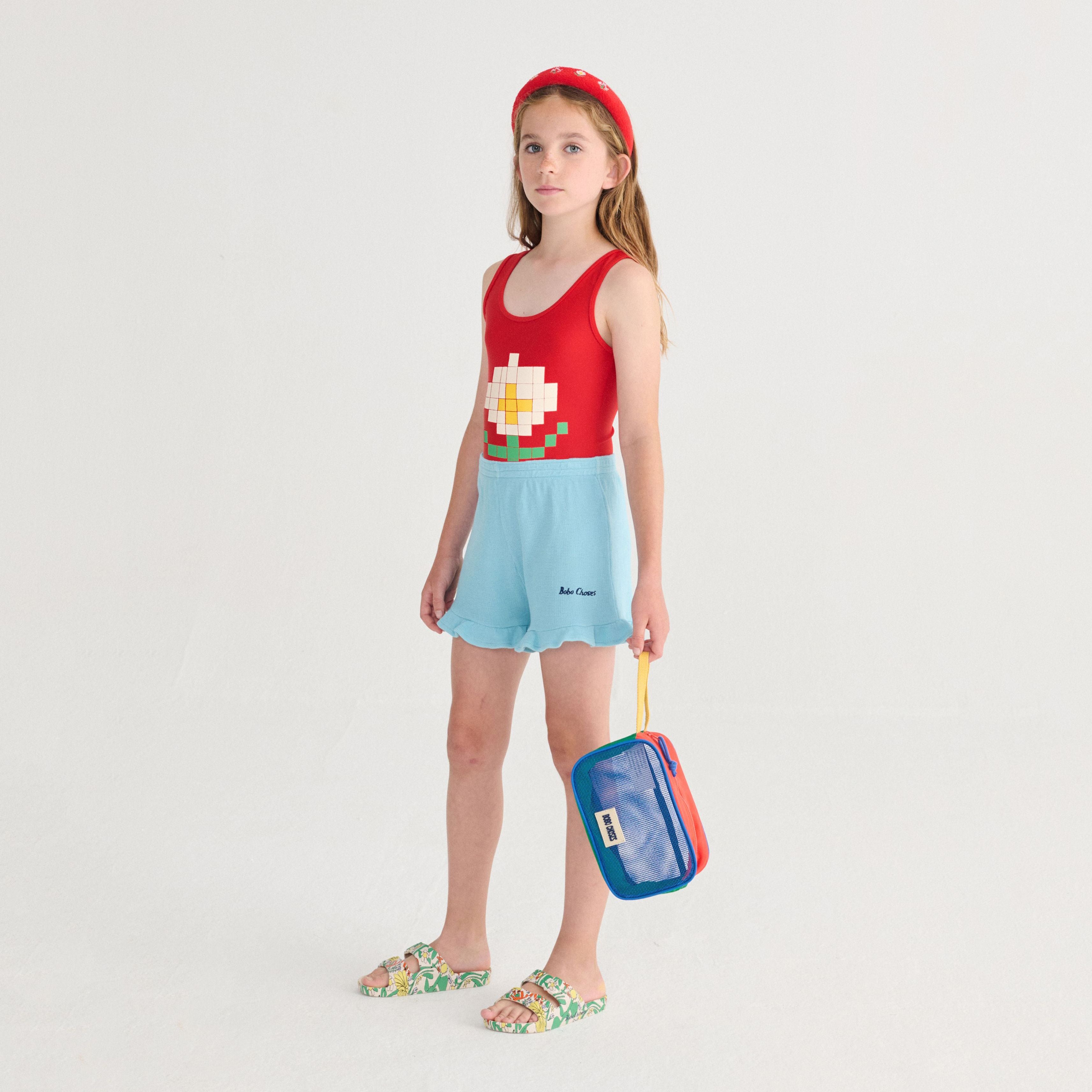 Boys & Girls Multicolor Mesh Handbag(Height 8 x Width 20 x Depth 7.5 cm)