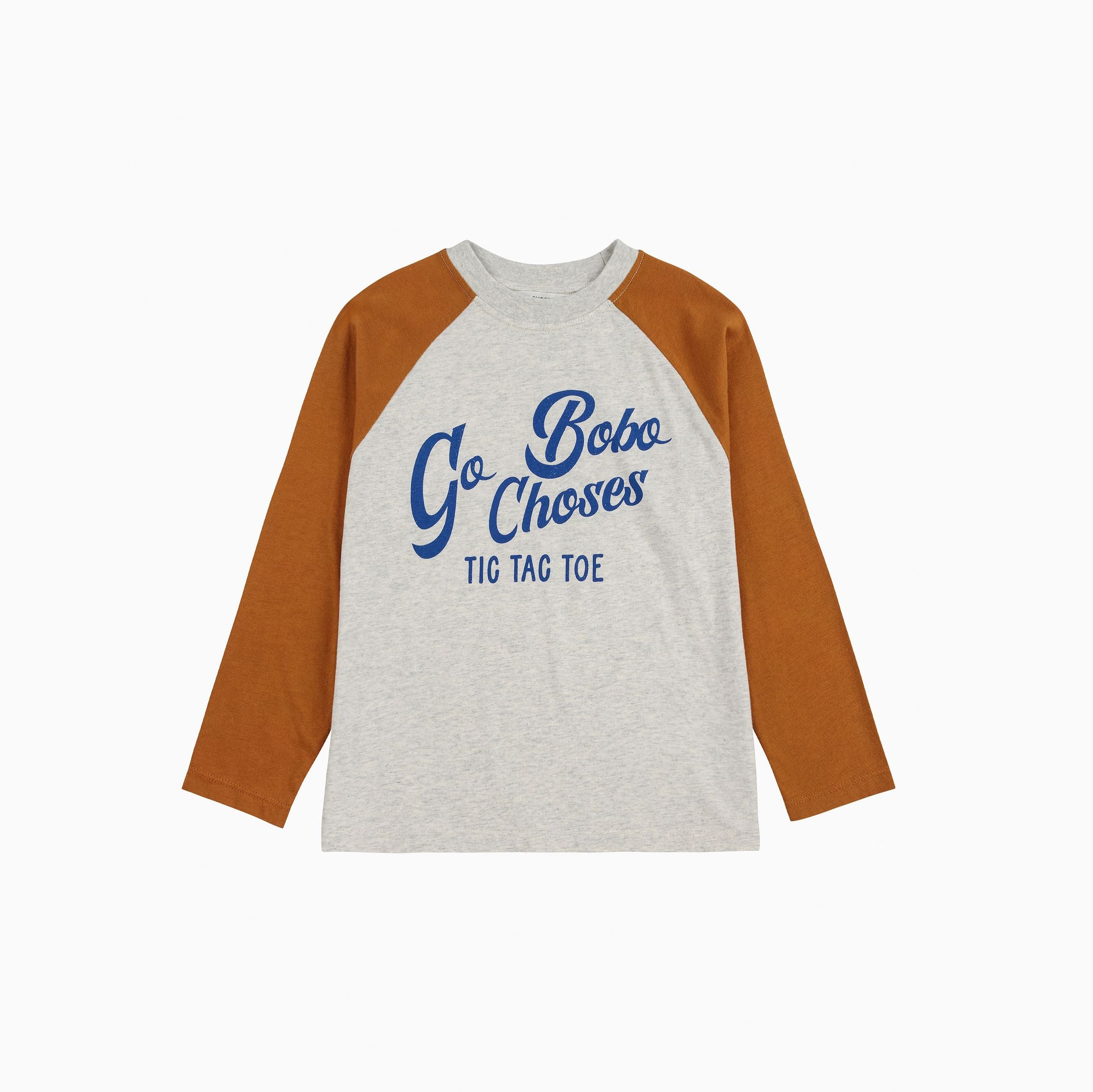 Boys & Girls Brown Logo Cotton T-Shirt