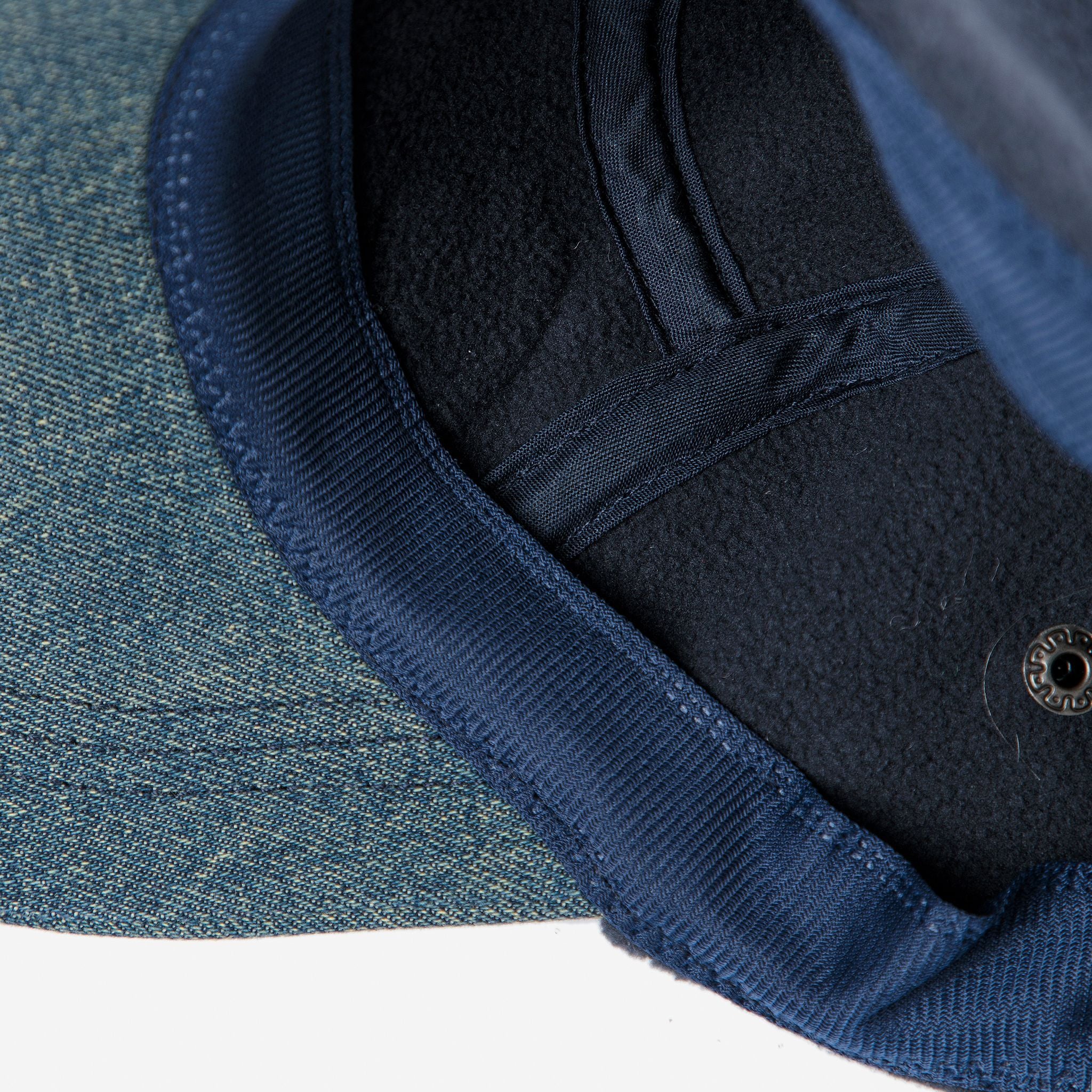 Boys Blue Embroidered Logo Denim Cap