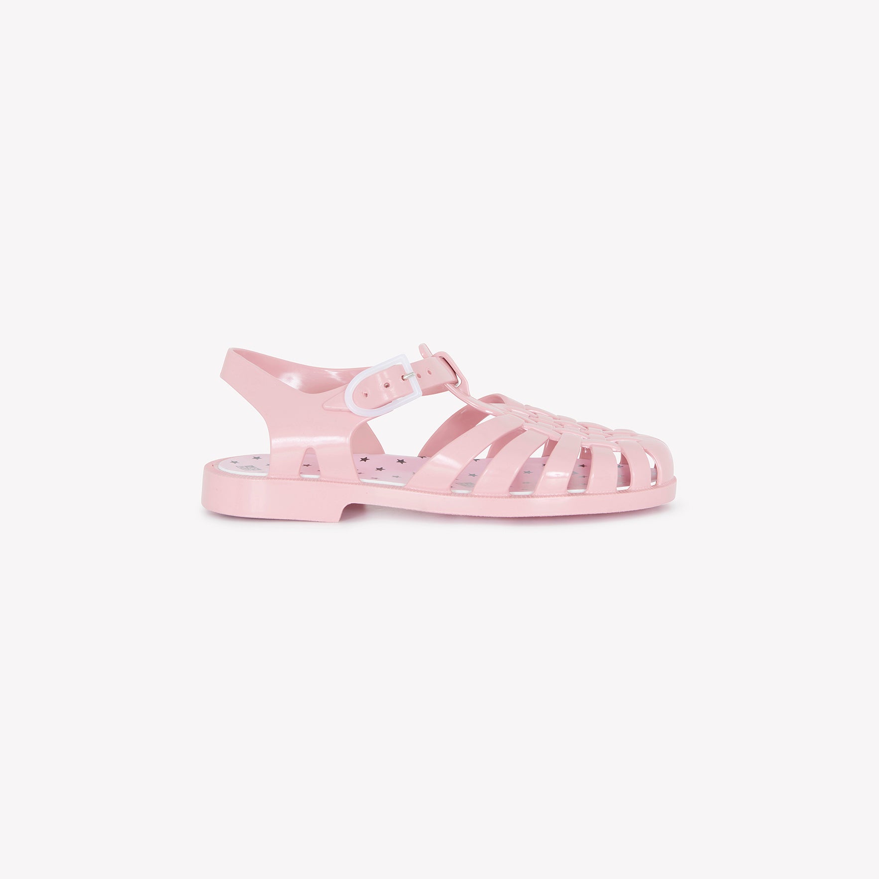 Girls Pink Roman Sandals