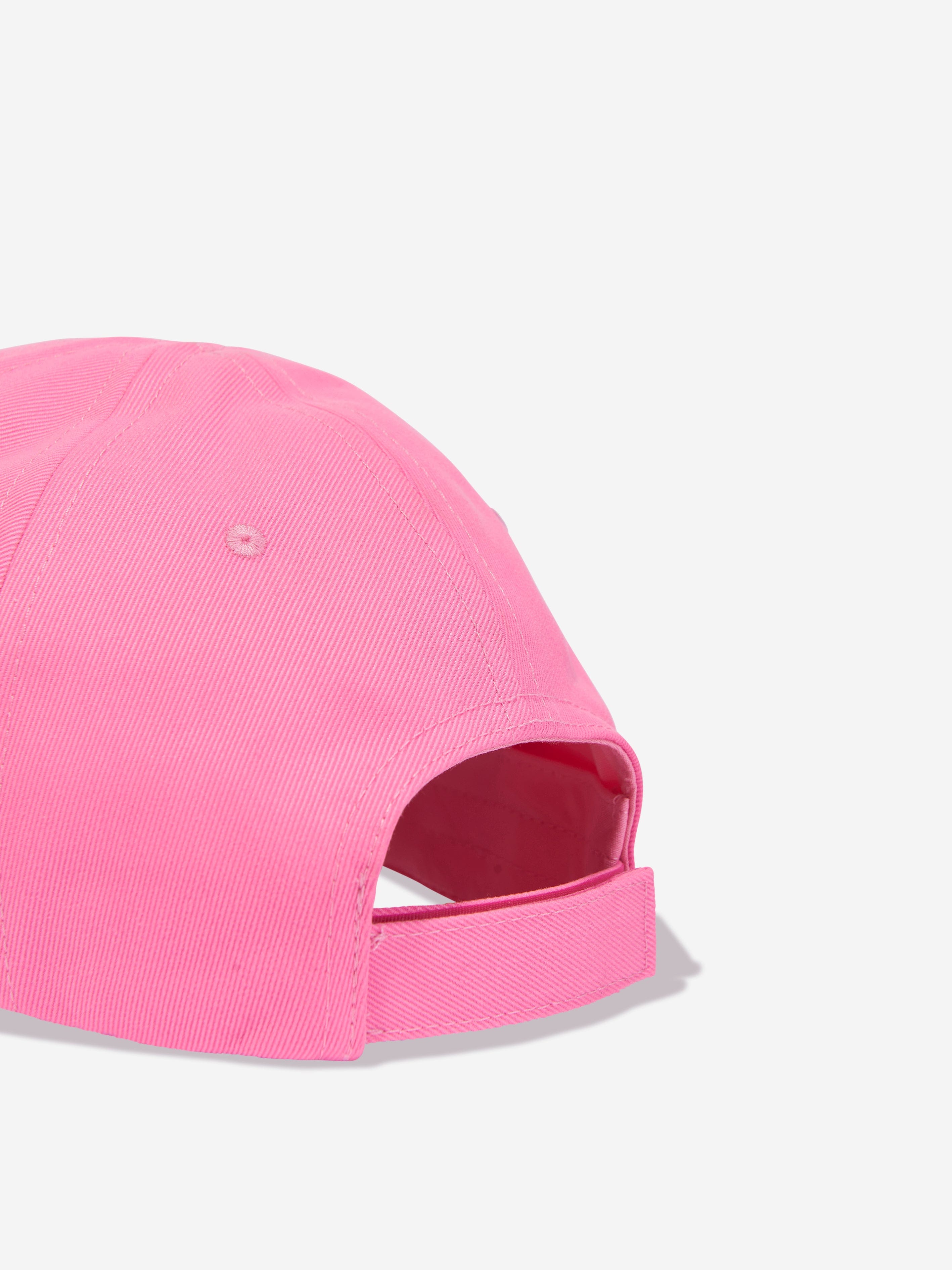 Balenciaga Kids Logo Cap in Pink