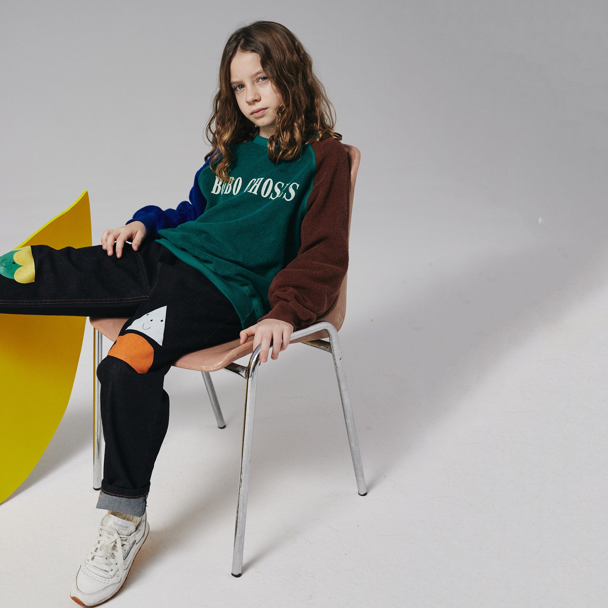 Boys & Girls Navy Denim Trousers