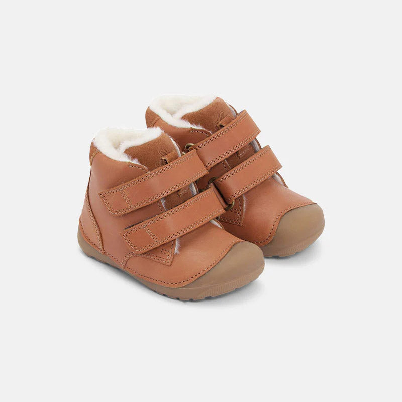 Baby Boys & Girls Brown "Petit Mid Winter Strap" Shoes