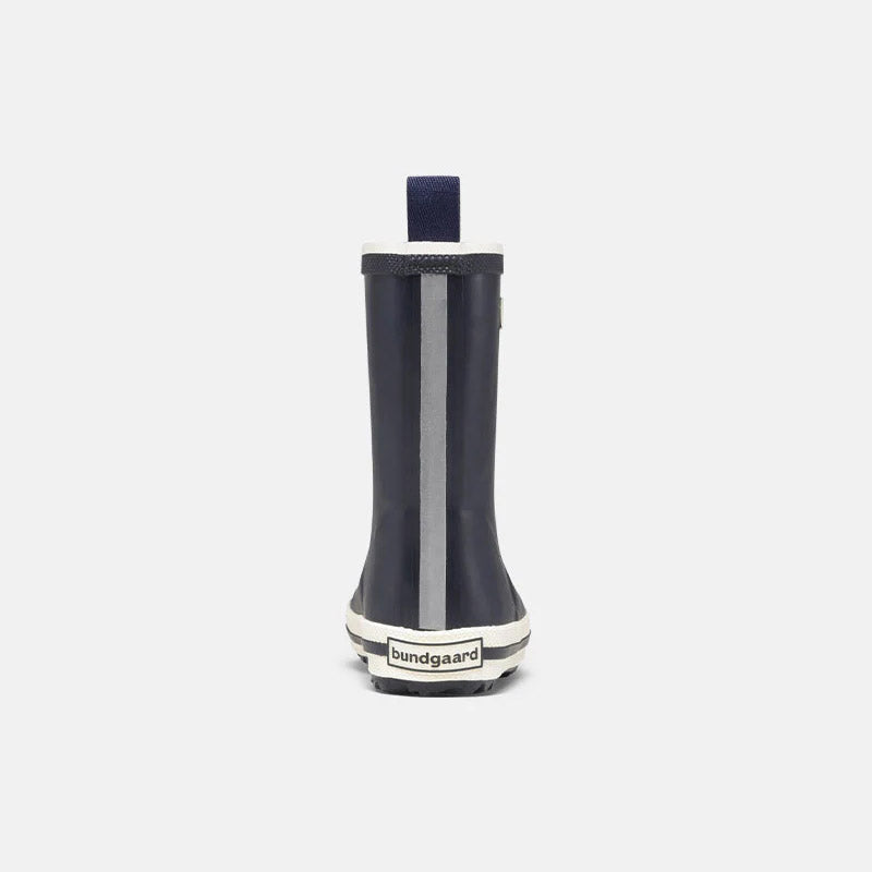 Boys & Girls Dark Blue "Charly High Warm" Rain Shoes