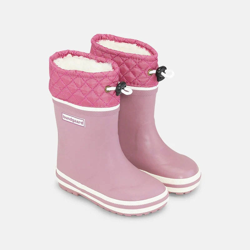 Boys & Girls Pink "Sailor High Warm" Rain Shoes