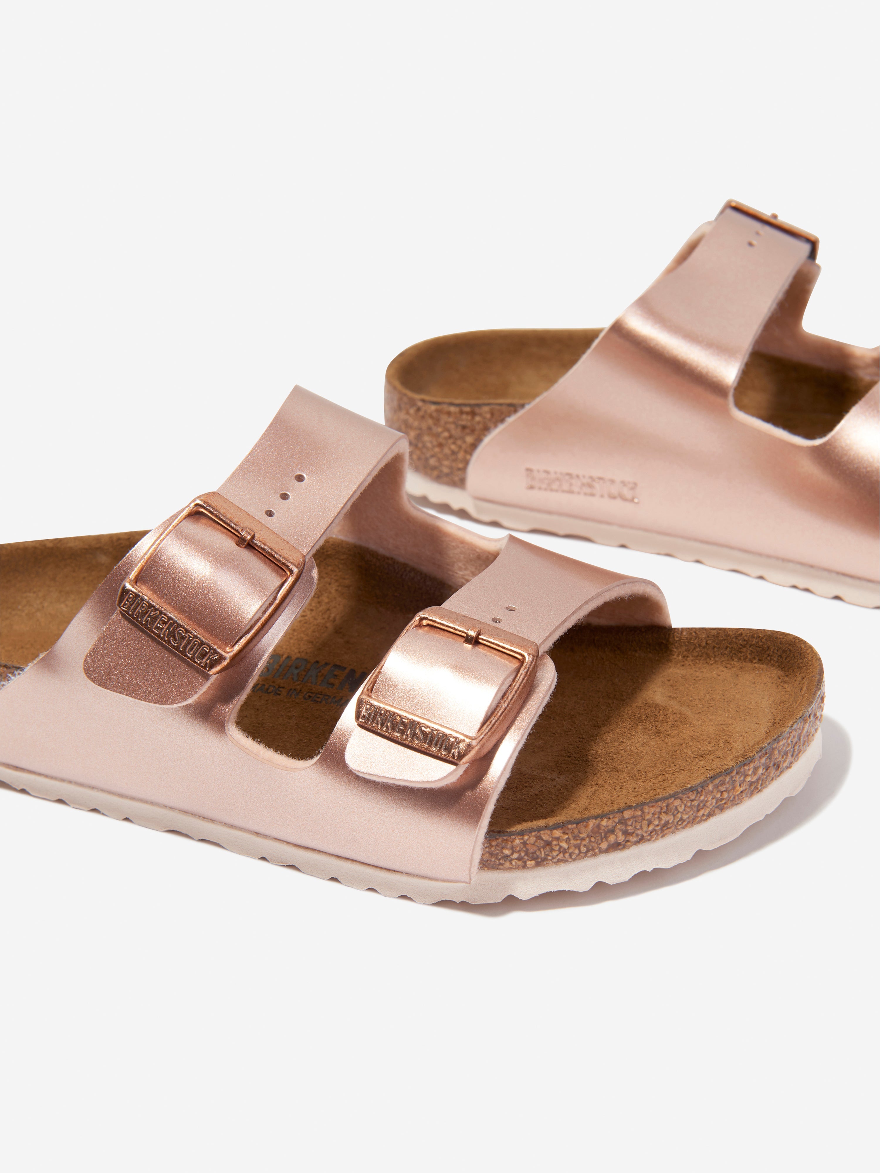 Girls Arizona Sandals in Copper