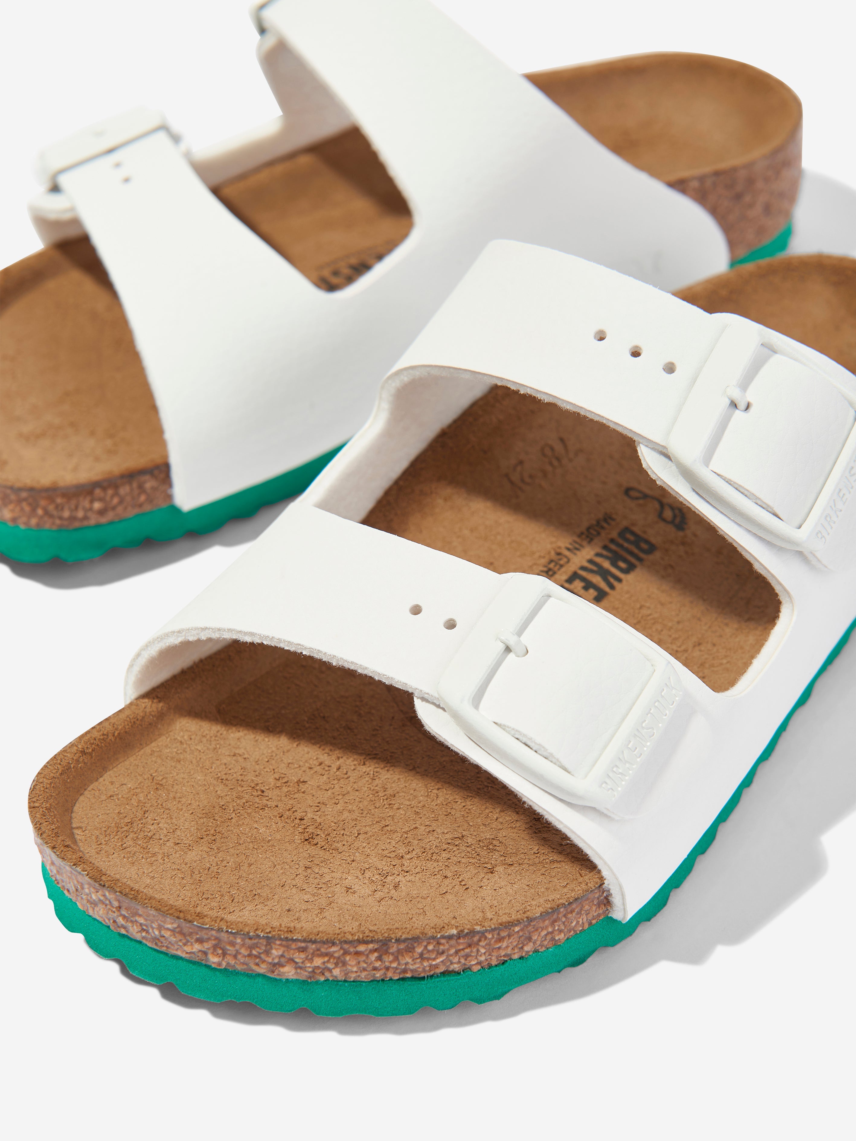 Kids Arizona Classic Sandals in White