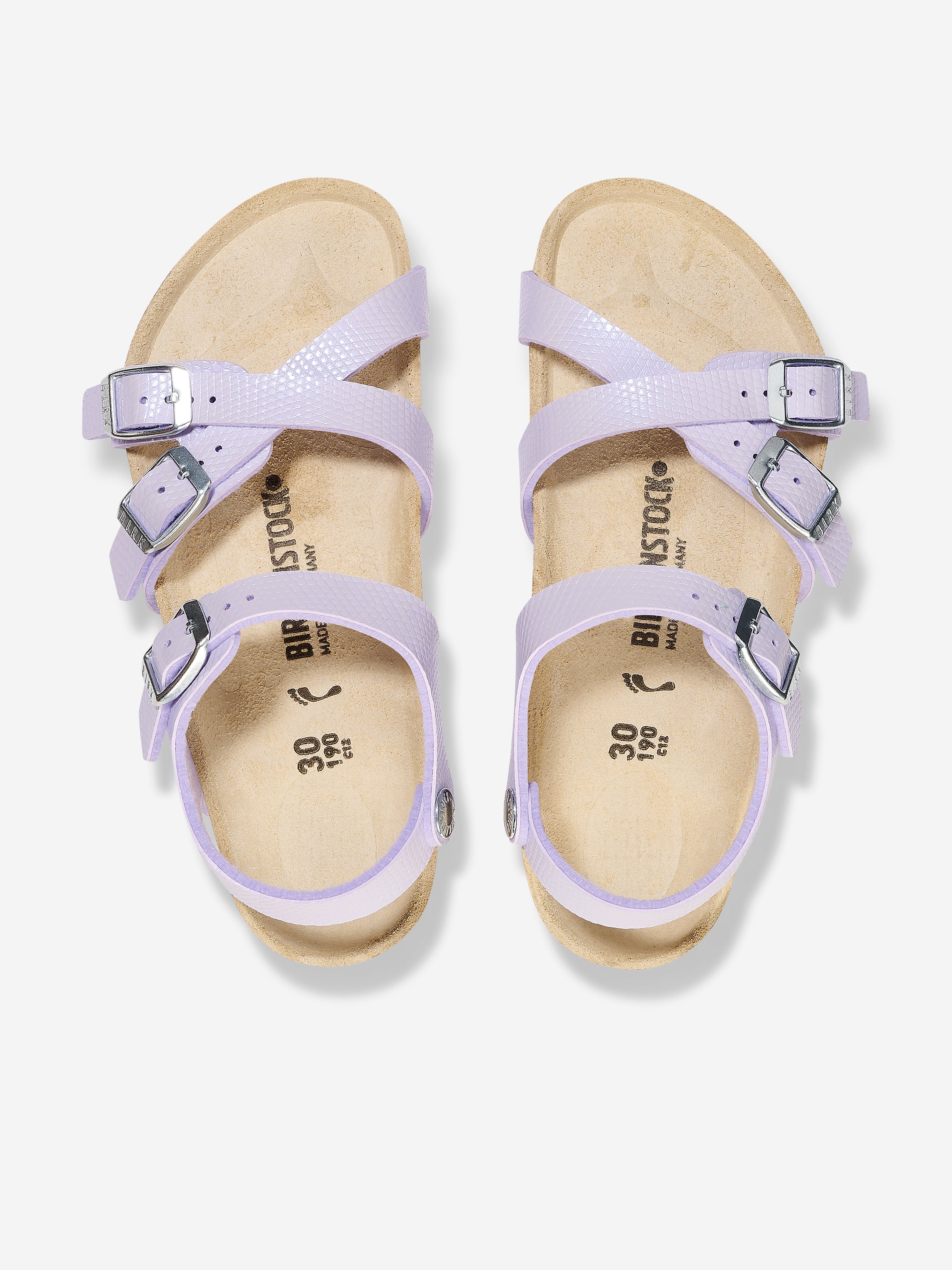 Girls Kumba Classic Sandals in Purple
