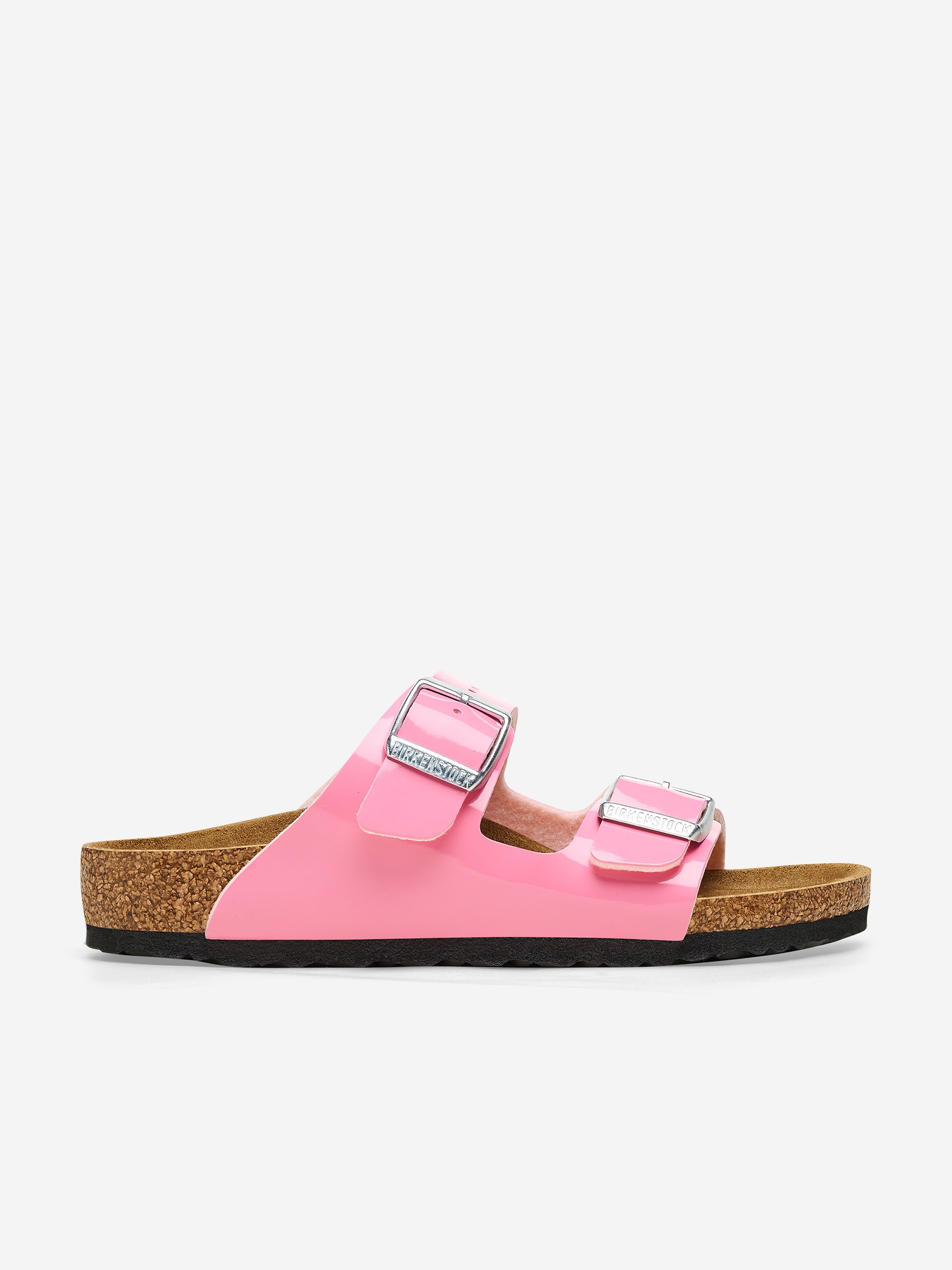 Girls Arizona Classic Patent Sandals in Pink