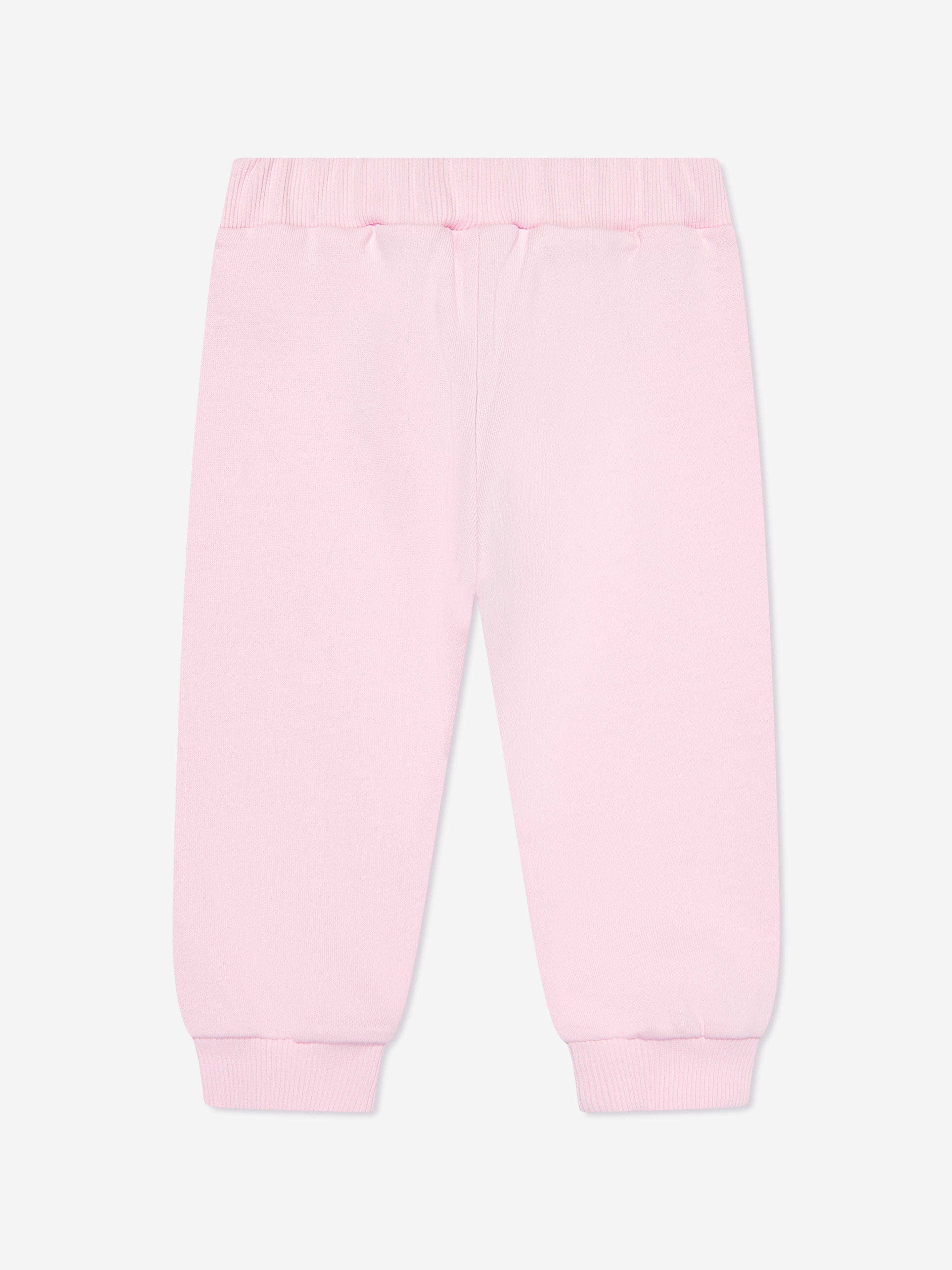 Balmain Baby Girls Logo Joggers in Pink