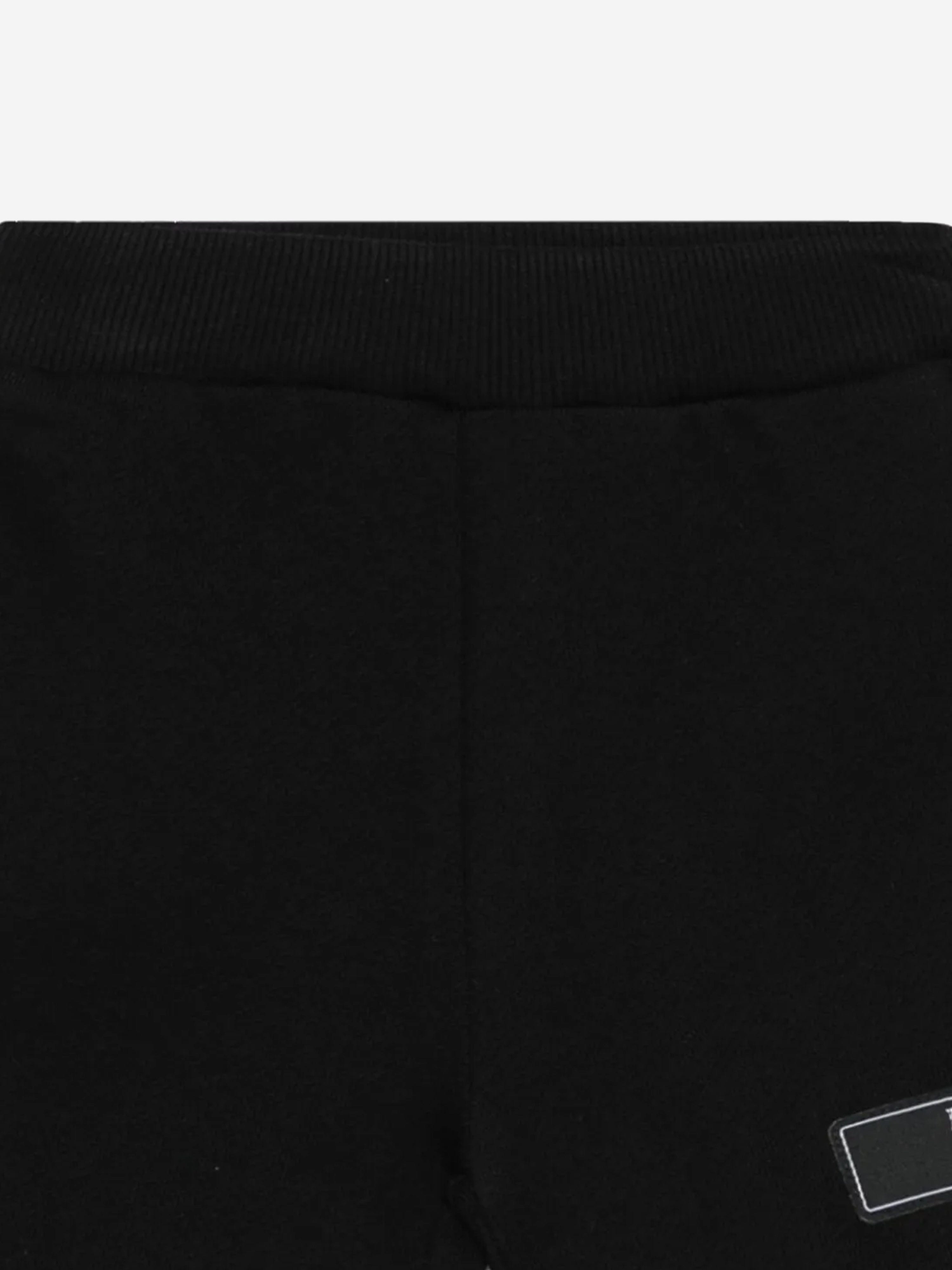 Balmain Baby Boys Logo Shorts in Black