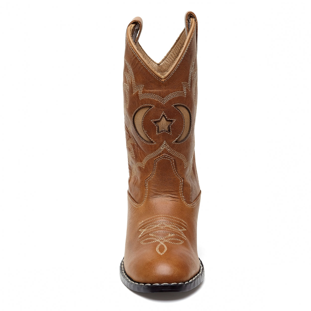 Girls Brown Cowboy Boots