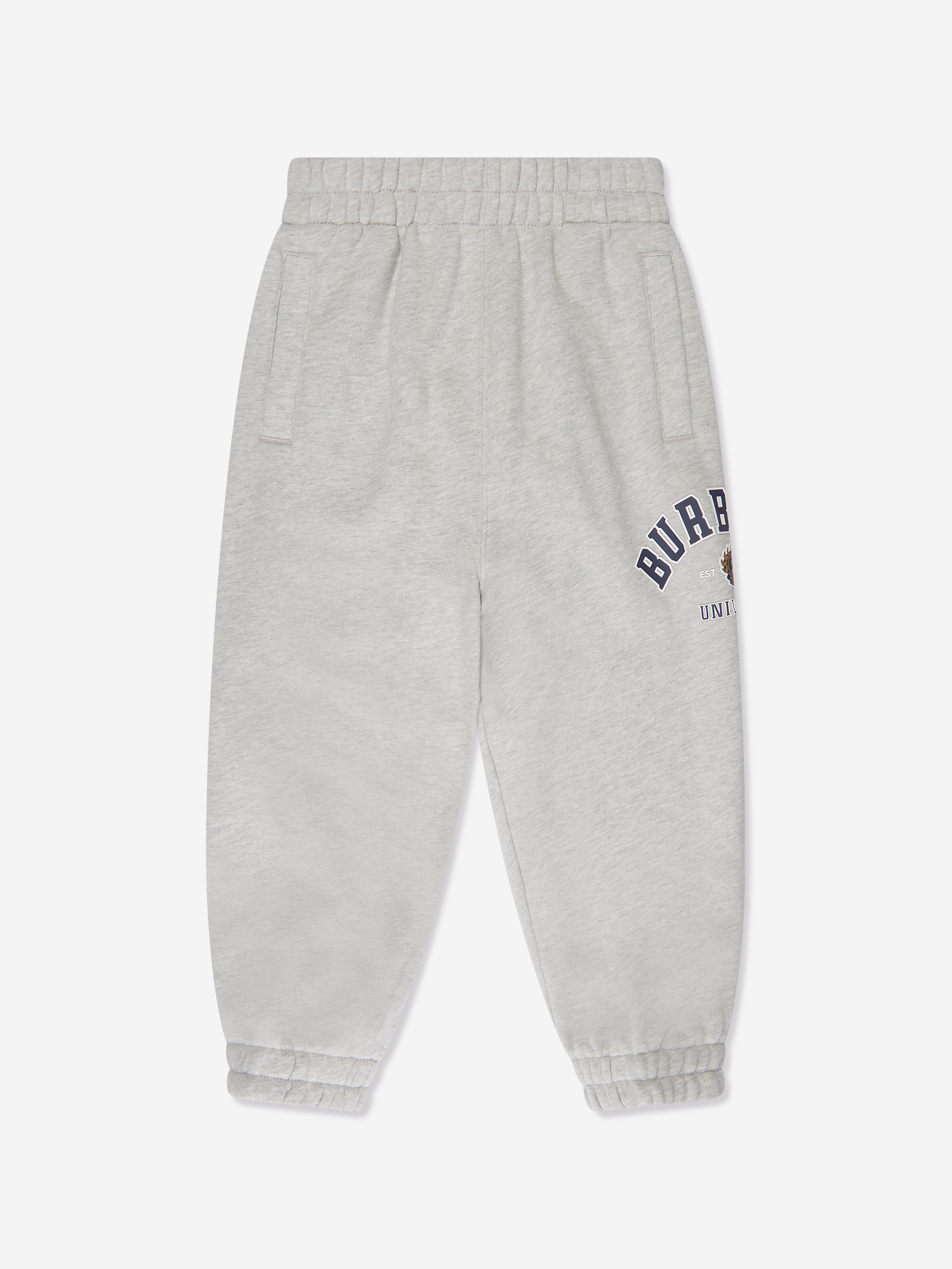 Kids Bonny Varsity Joggers in Grey