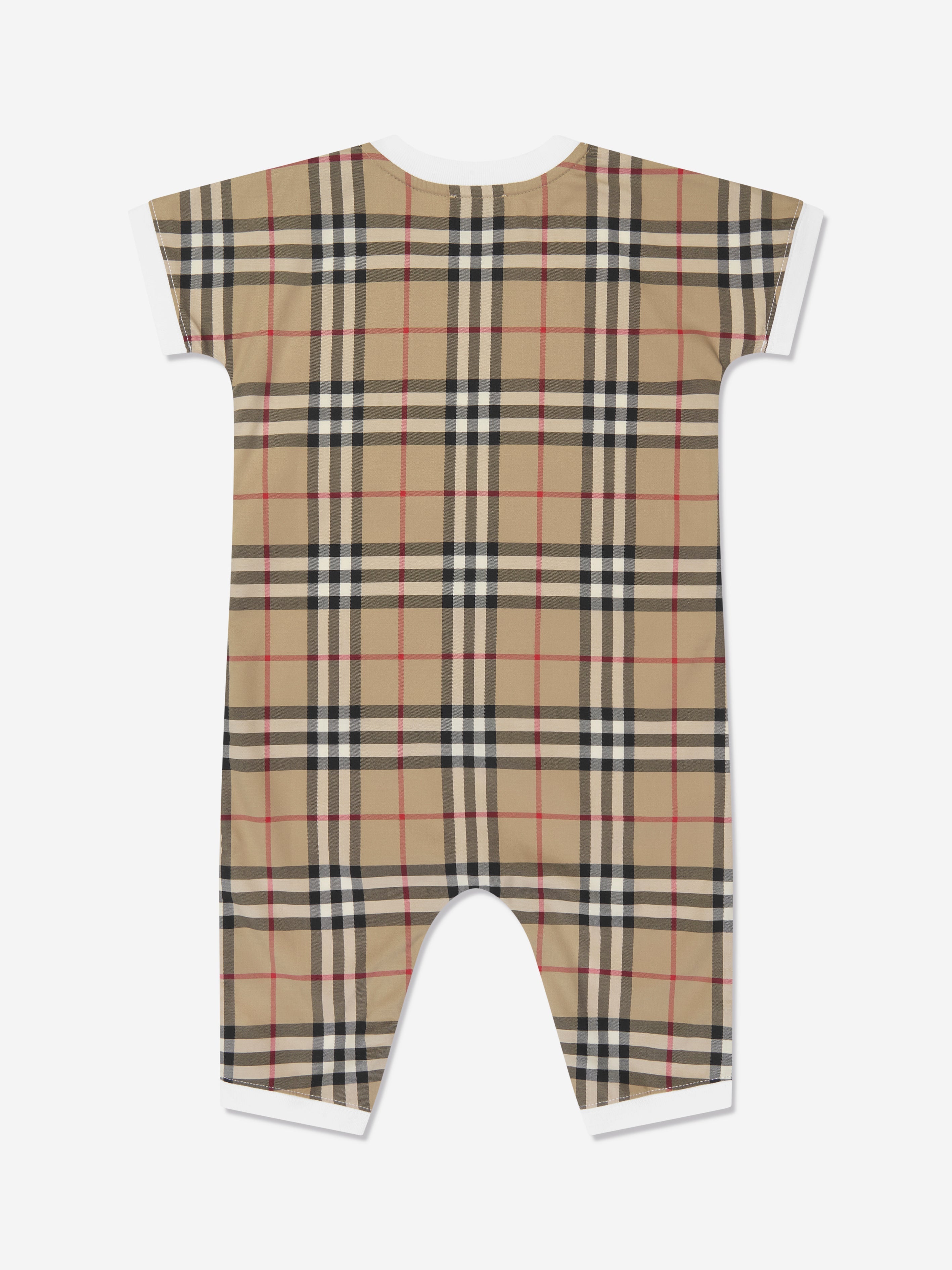 Baby Lennox Romper Set in White