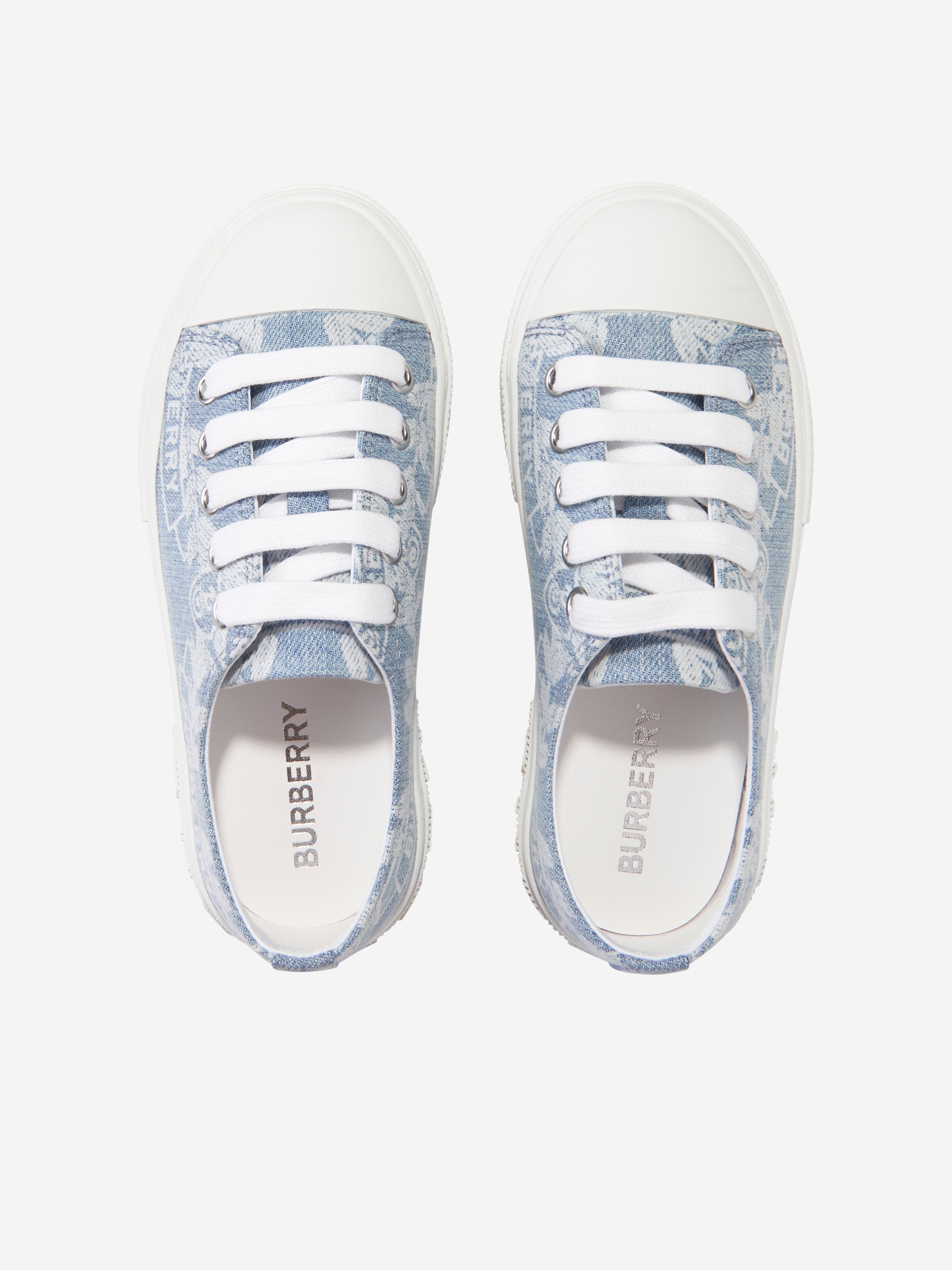 Kids Mini Jack Trainers in Blue