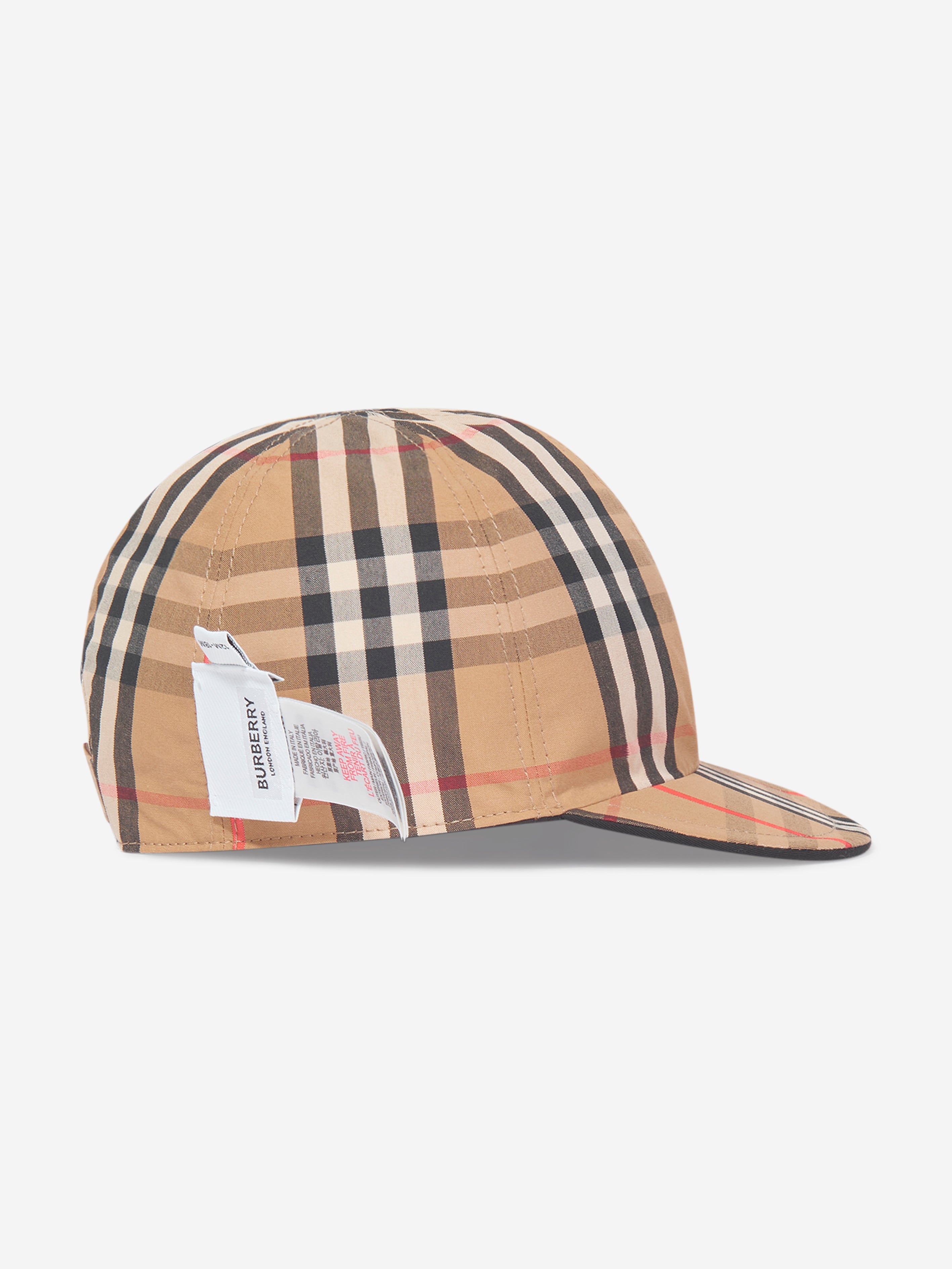Baby Reversible Cap in Black