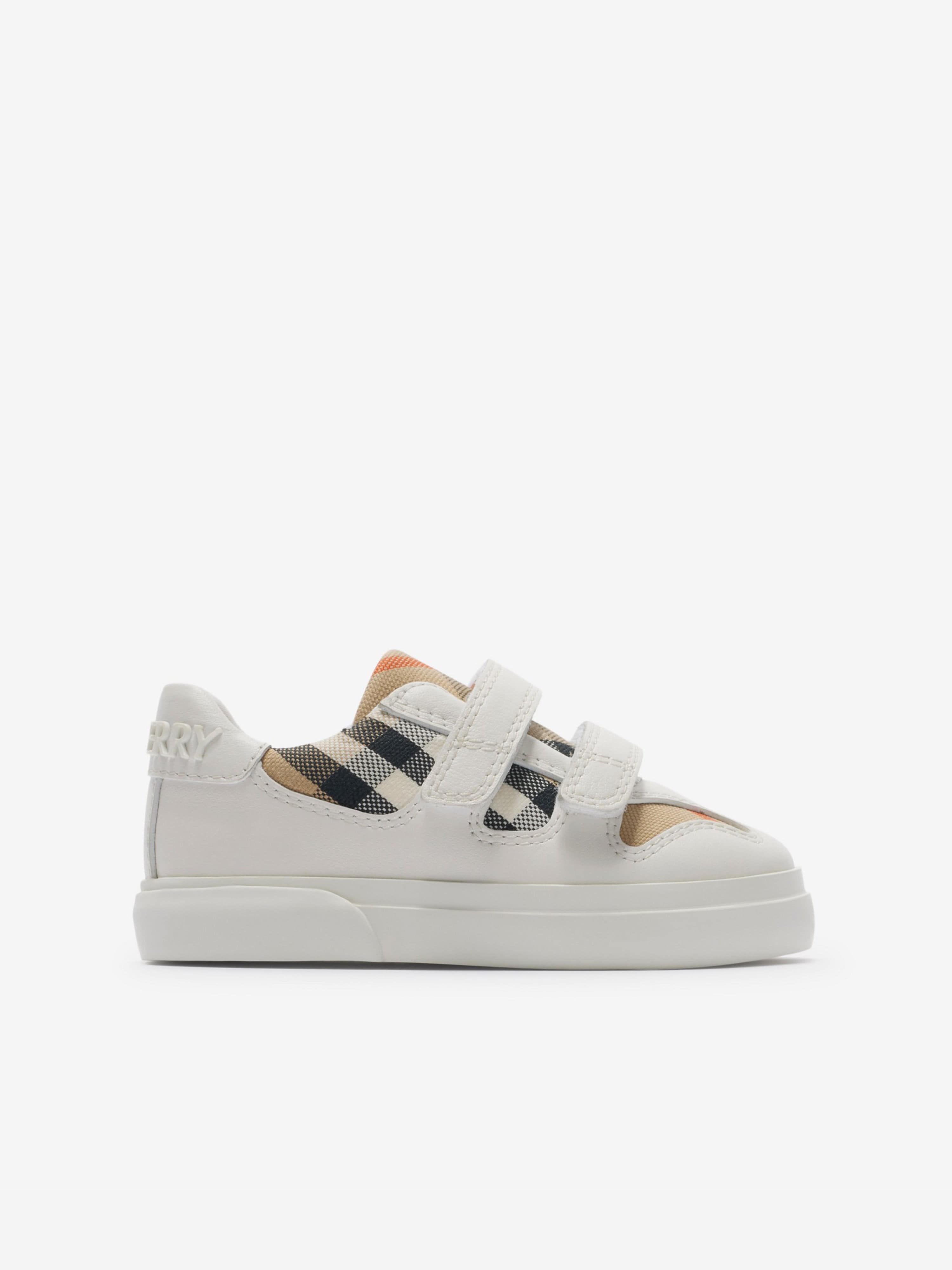 Baby Check Trainers in White