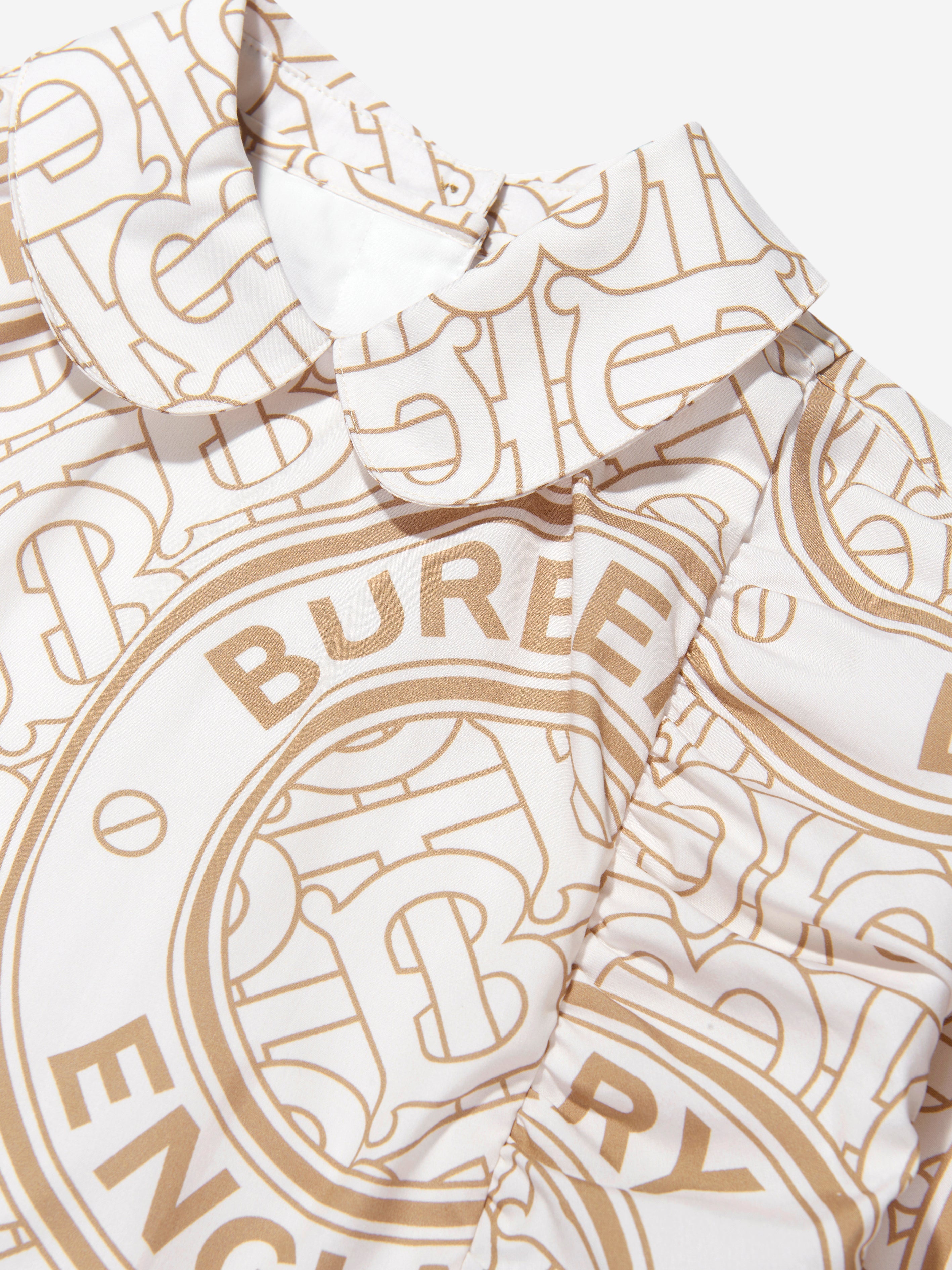 Girls Elora Logo Print Blouse